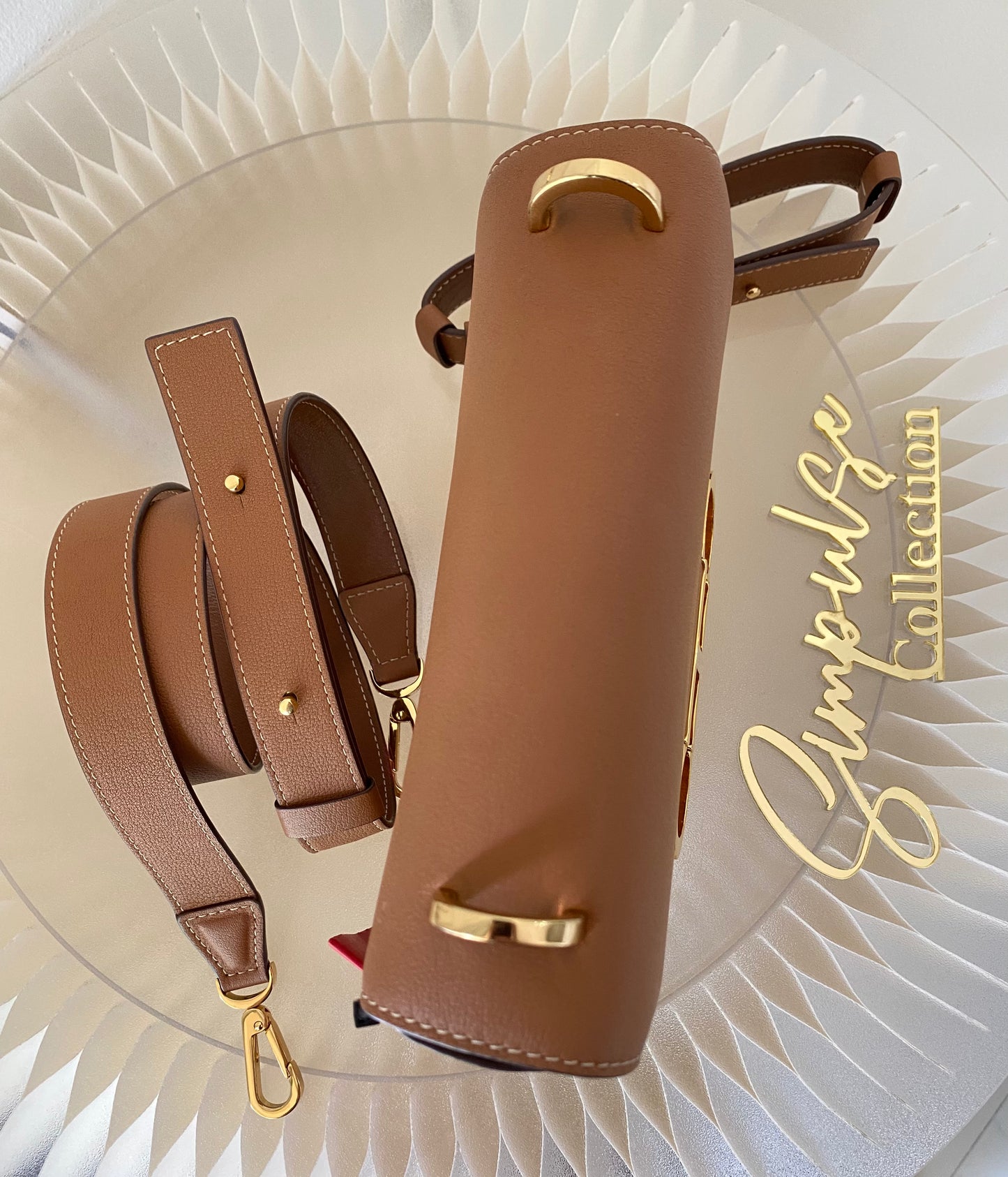 Carolina Herrera Initials Insignia Medium Bag