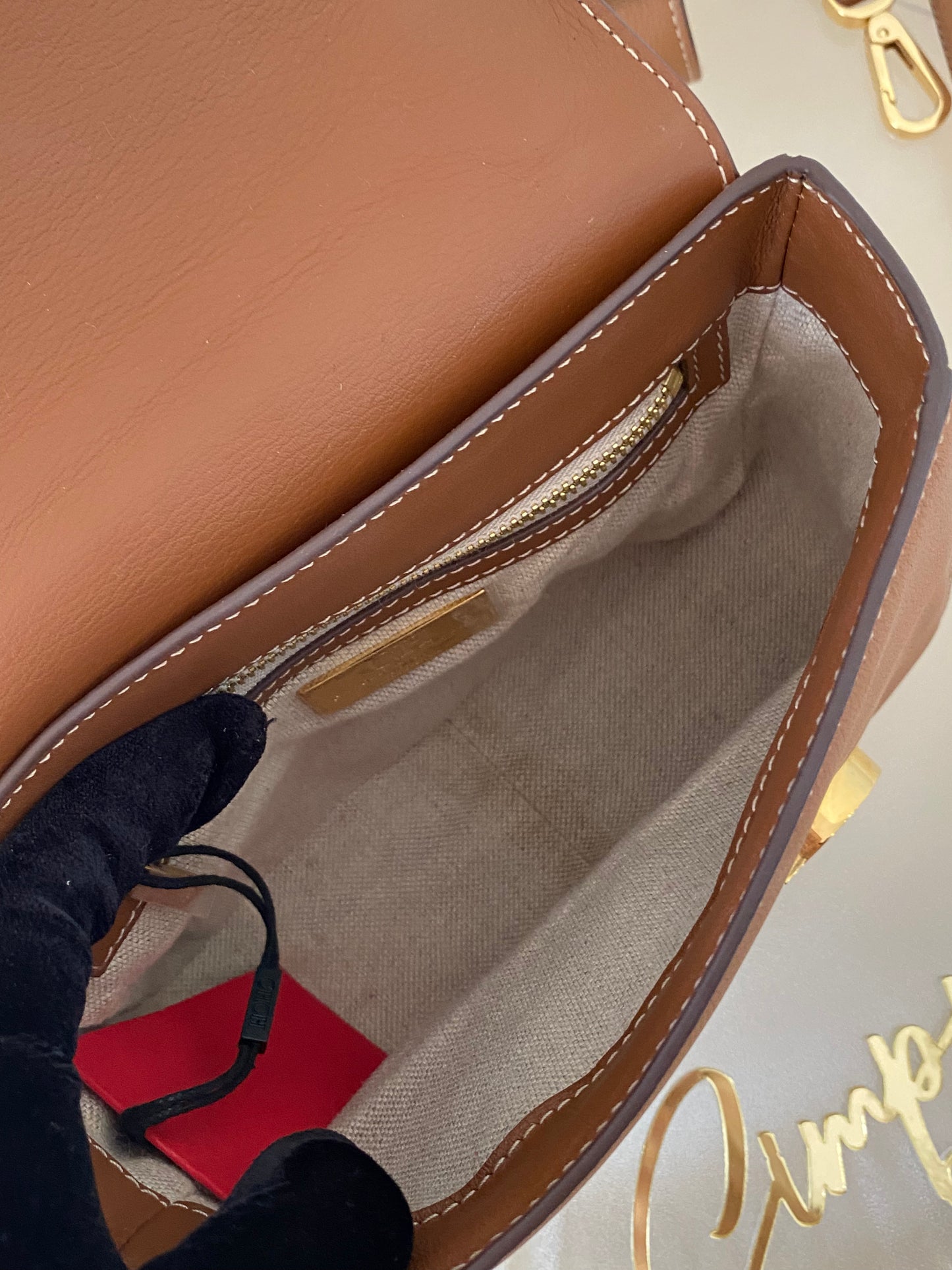 Carolina Herrera Initials Insignia Medium Bag