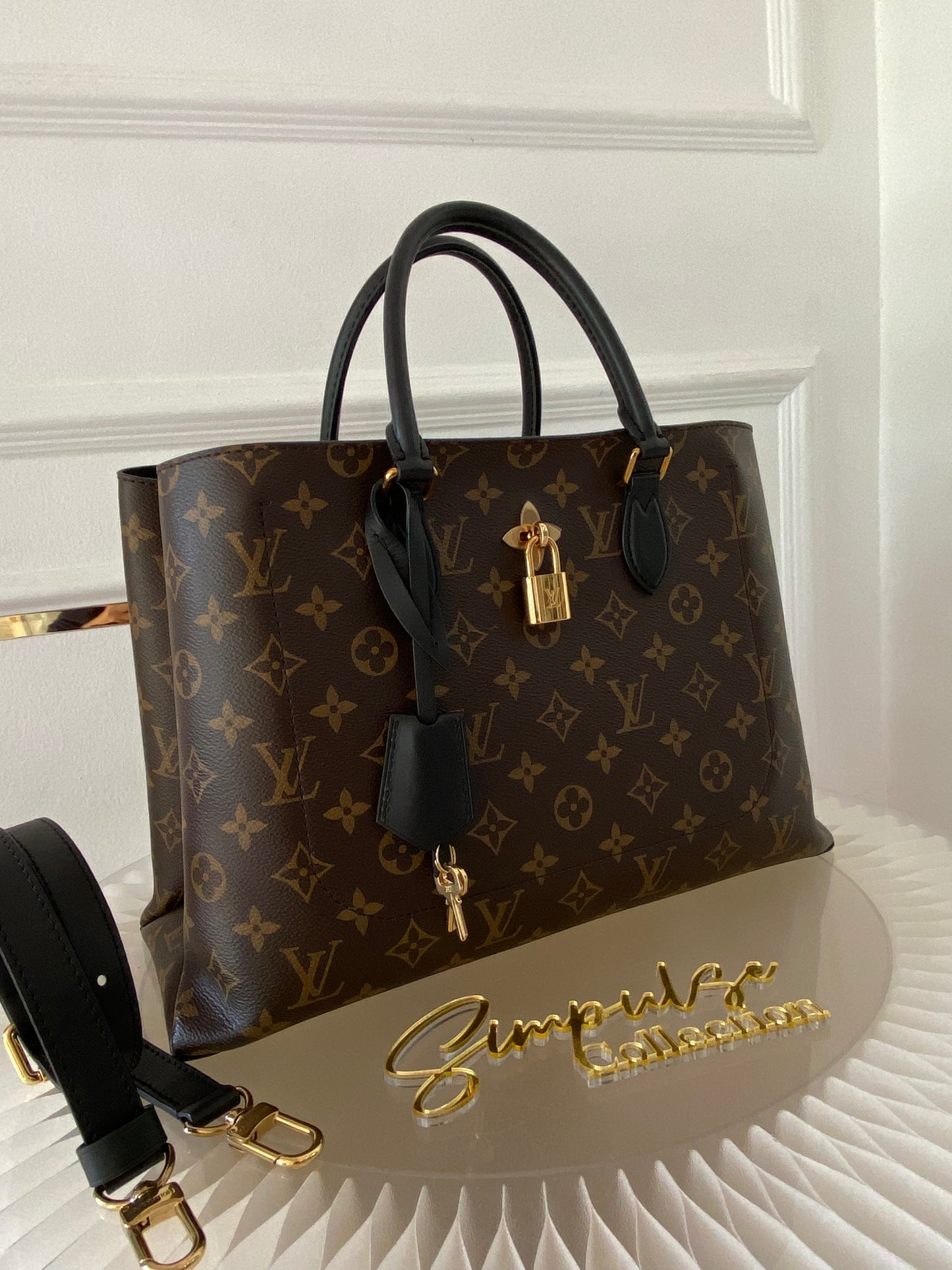 Louis Vuitton Mono Flower Tote Bag