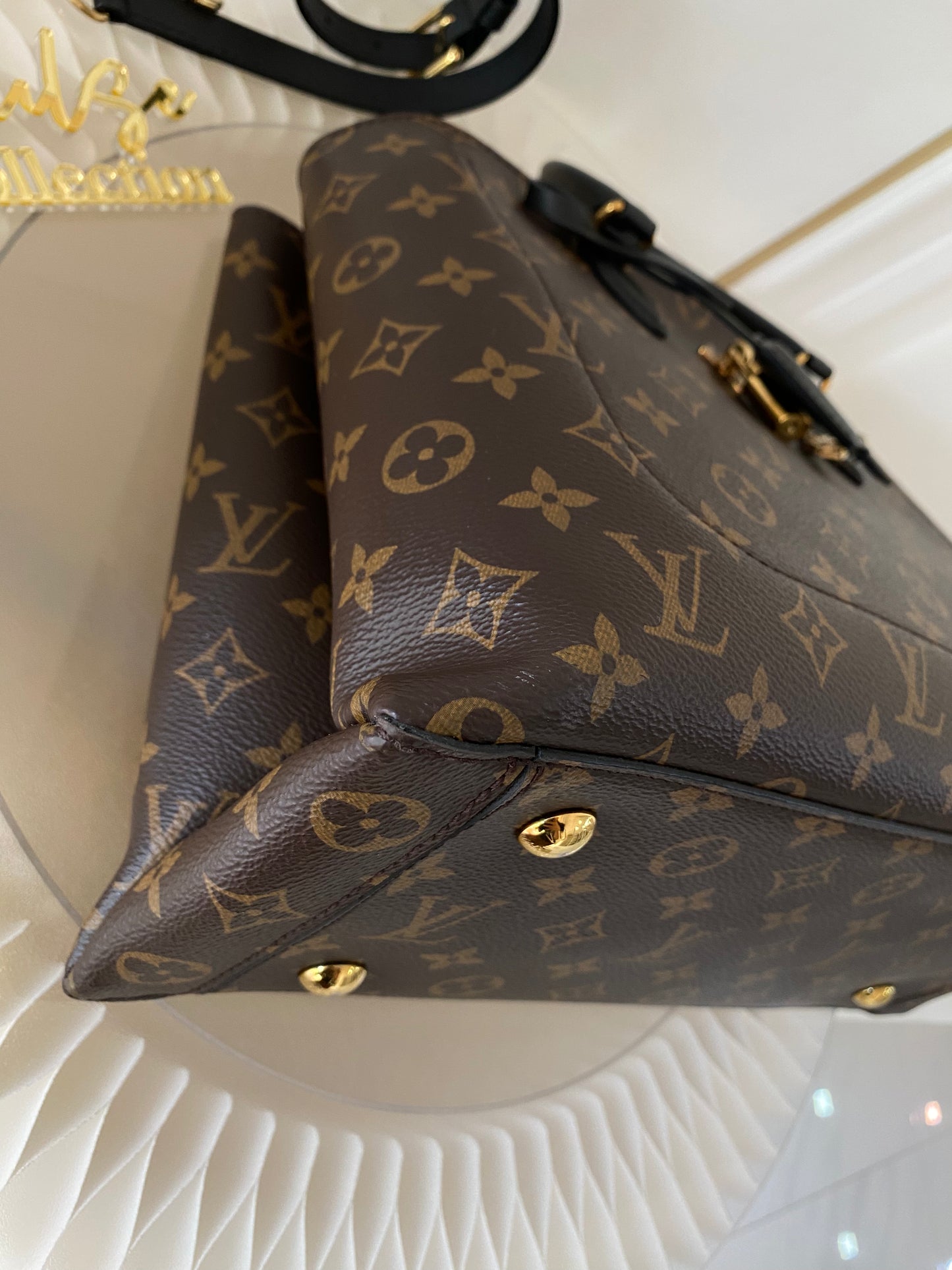 Louis Vuitton Mono Flower Tote Bag