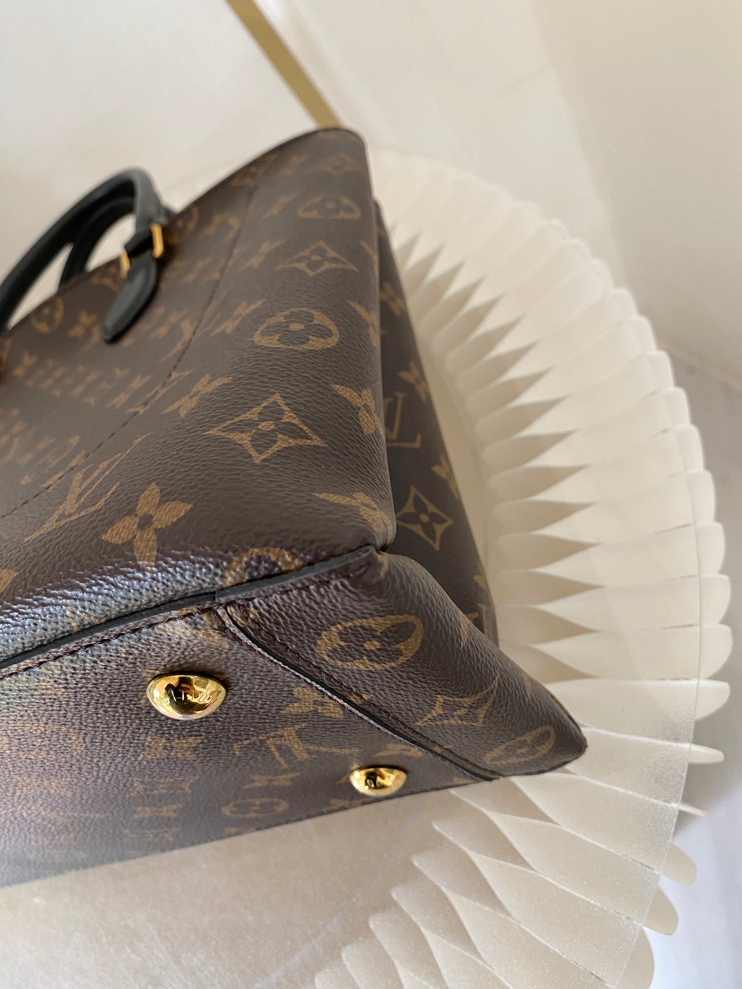 Louis Vuitton Mono Flower Tote Bag