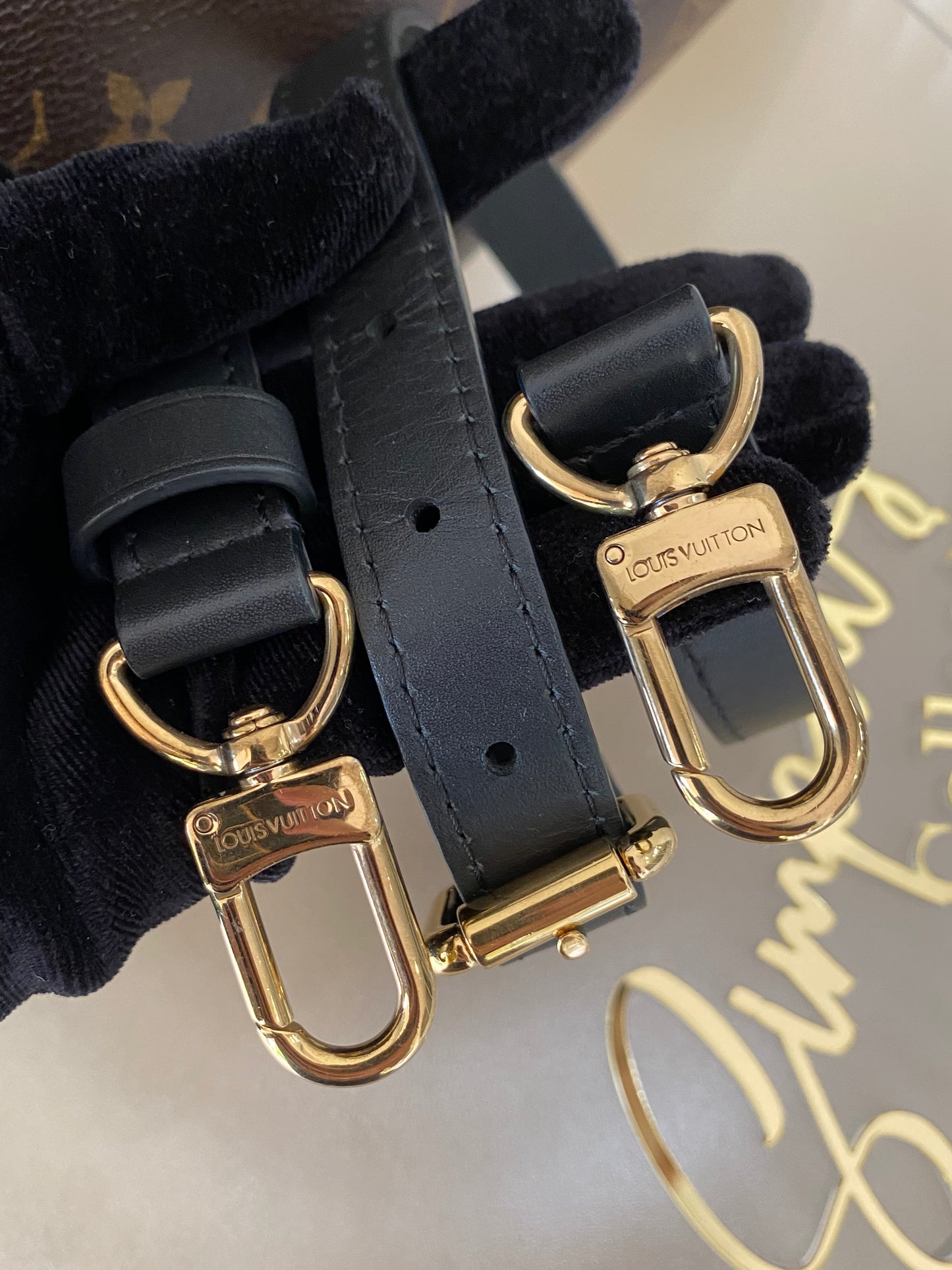 Louis Vuitton Mono Flower Tote Bag