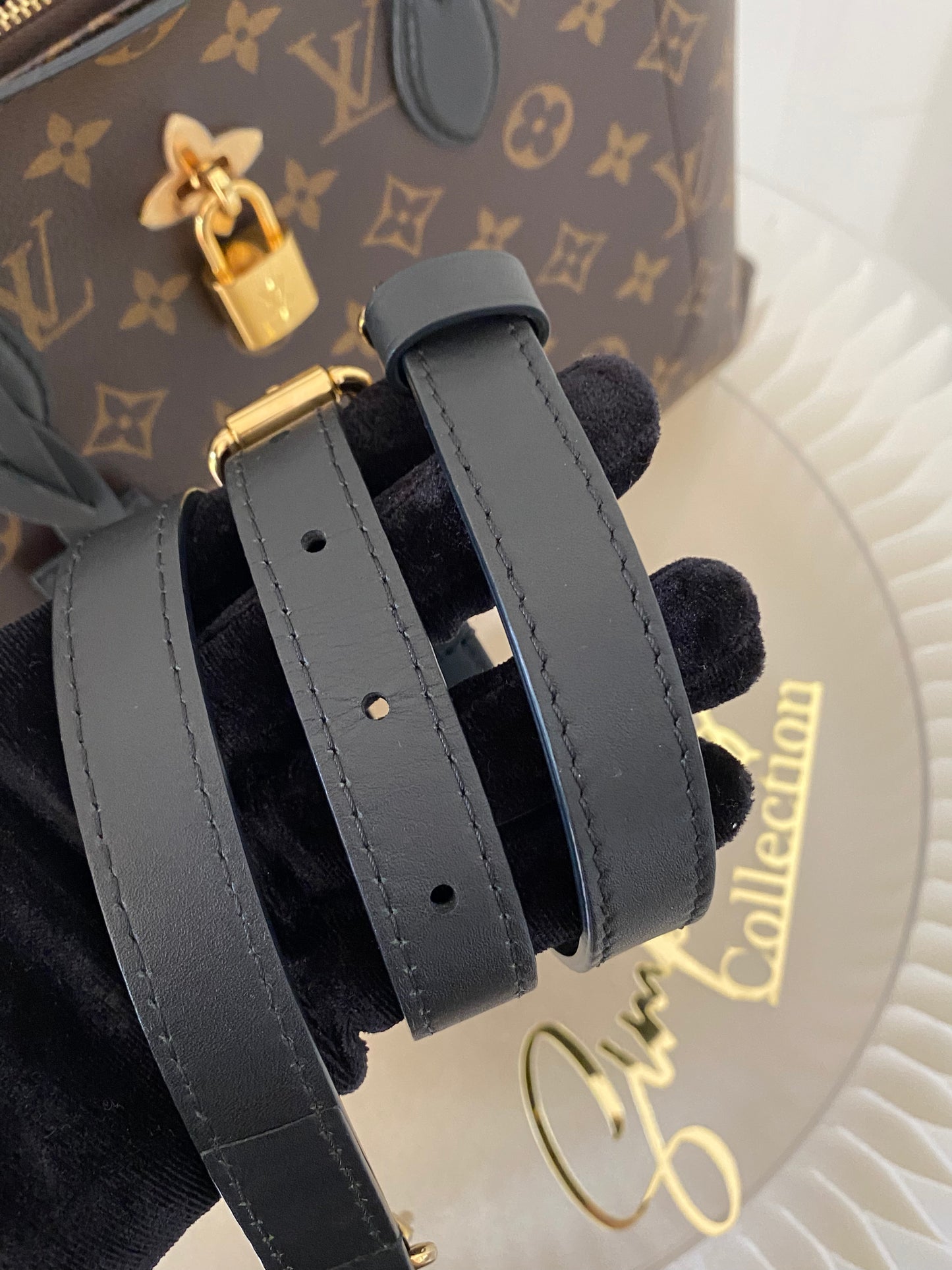 Louis Vuitton Mono Flower Tote Bag