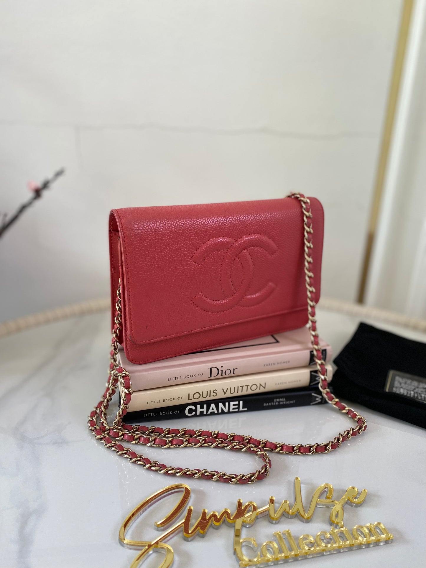 Chanel WOC Pink GHW