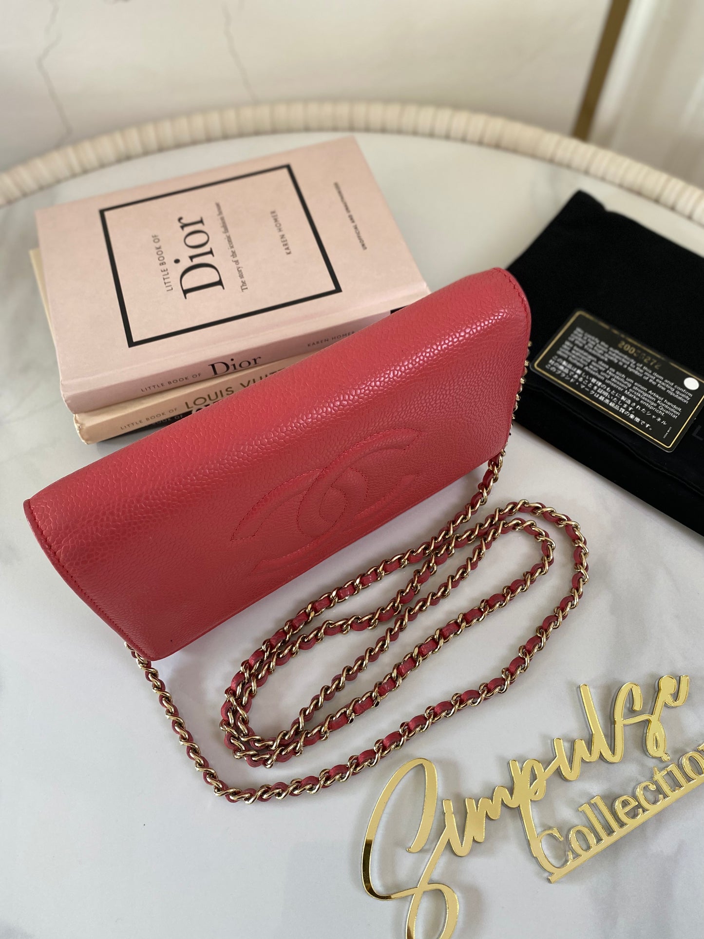 Chanel WOC Pink GHW