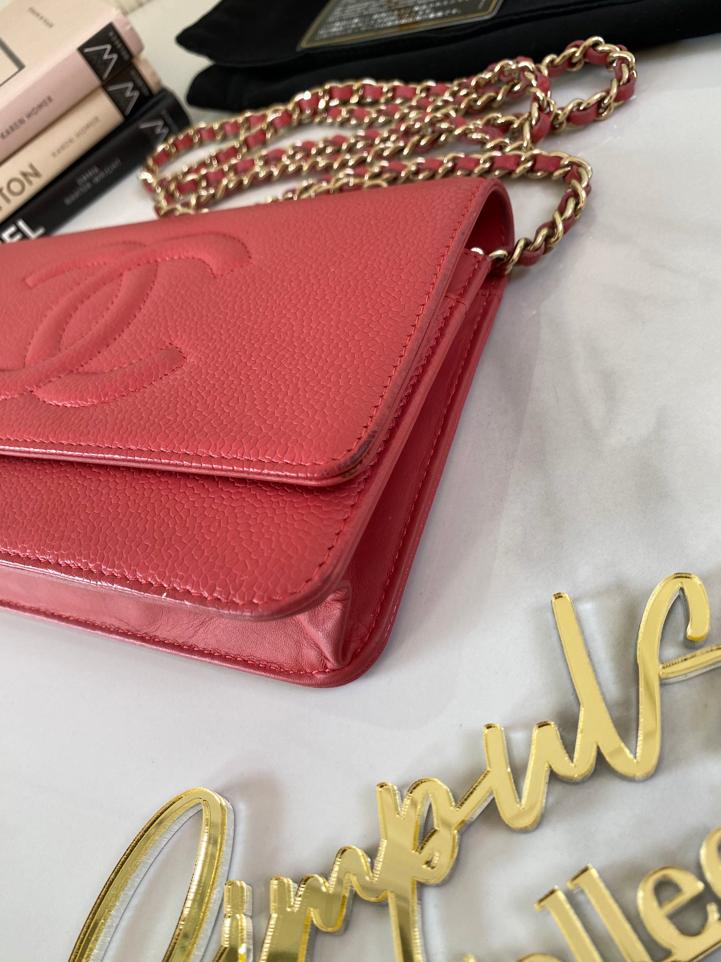 Chanel WOC Pink GHW