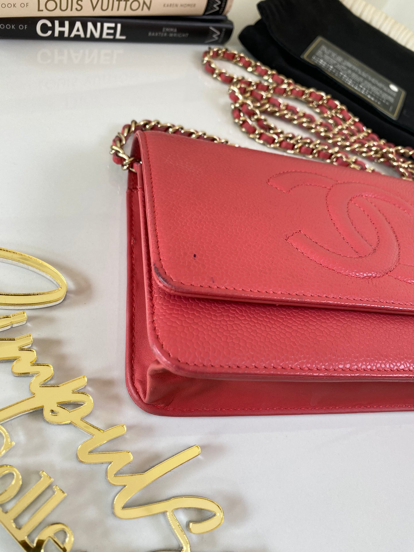 Chanel WOC Pink GHW