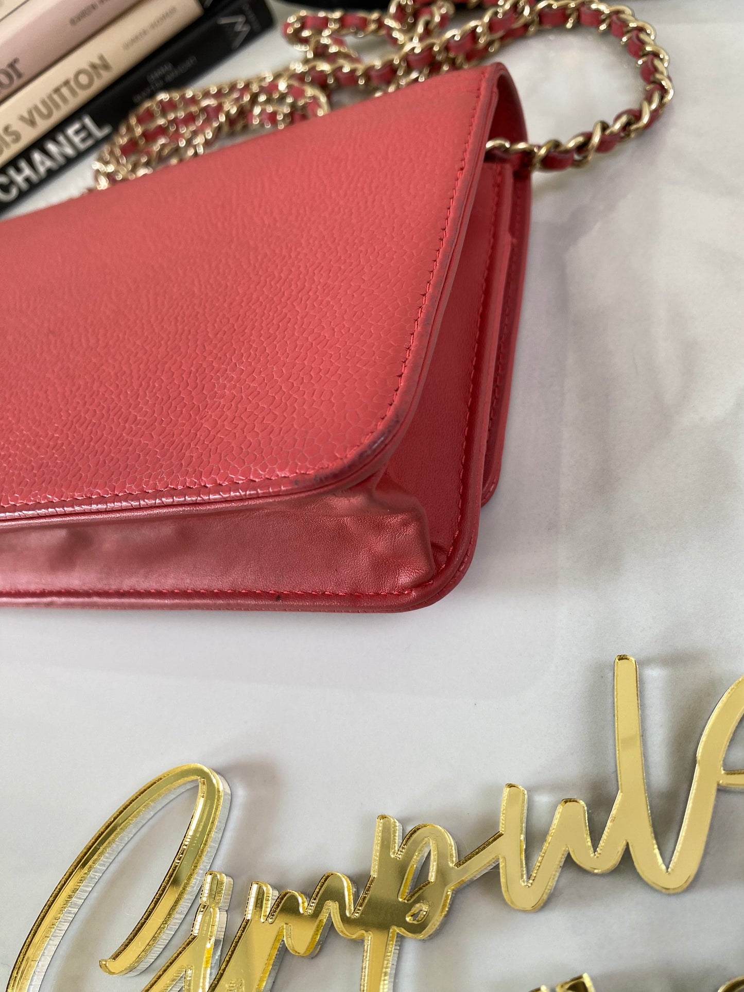 Chanel WOC Pink GHW