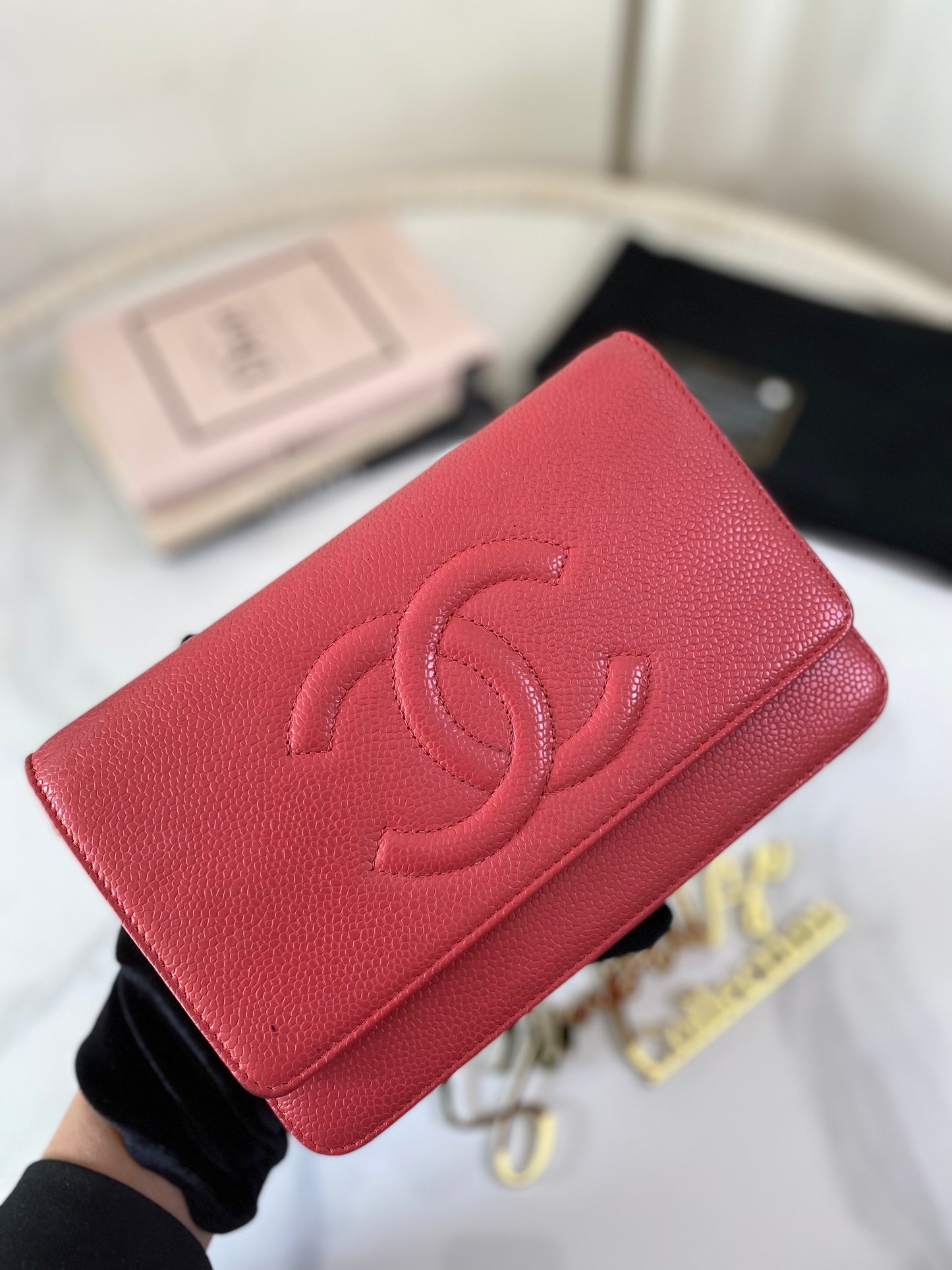 Chanel WOC Pink GHW