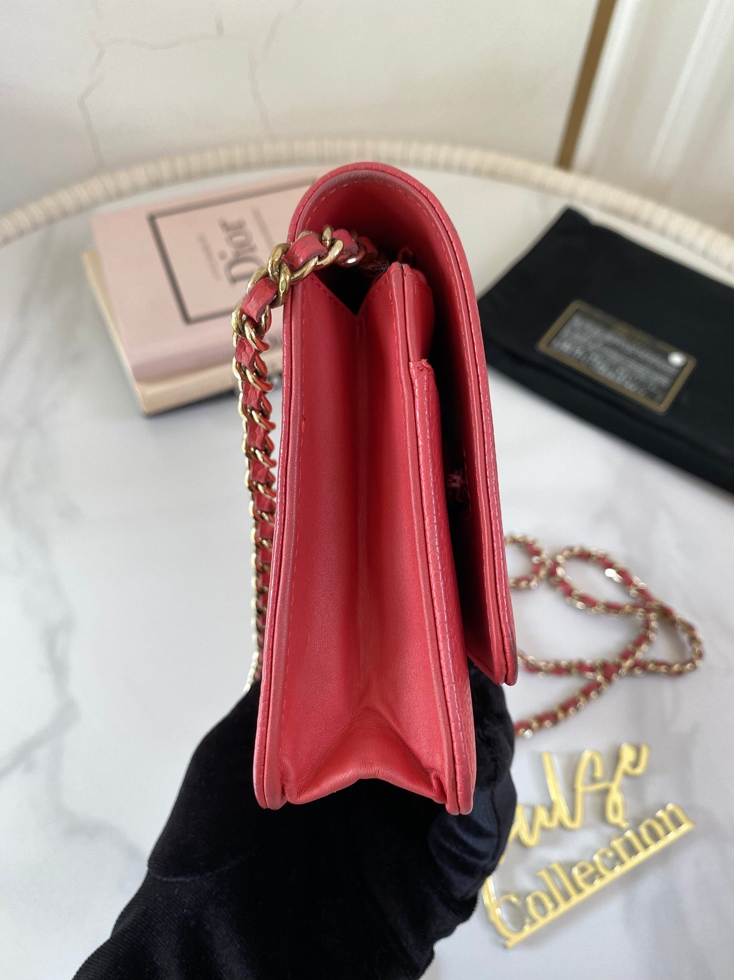 Chanel WOC Pink GHW