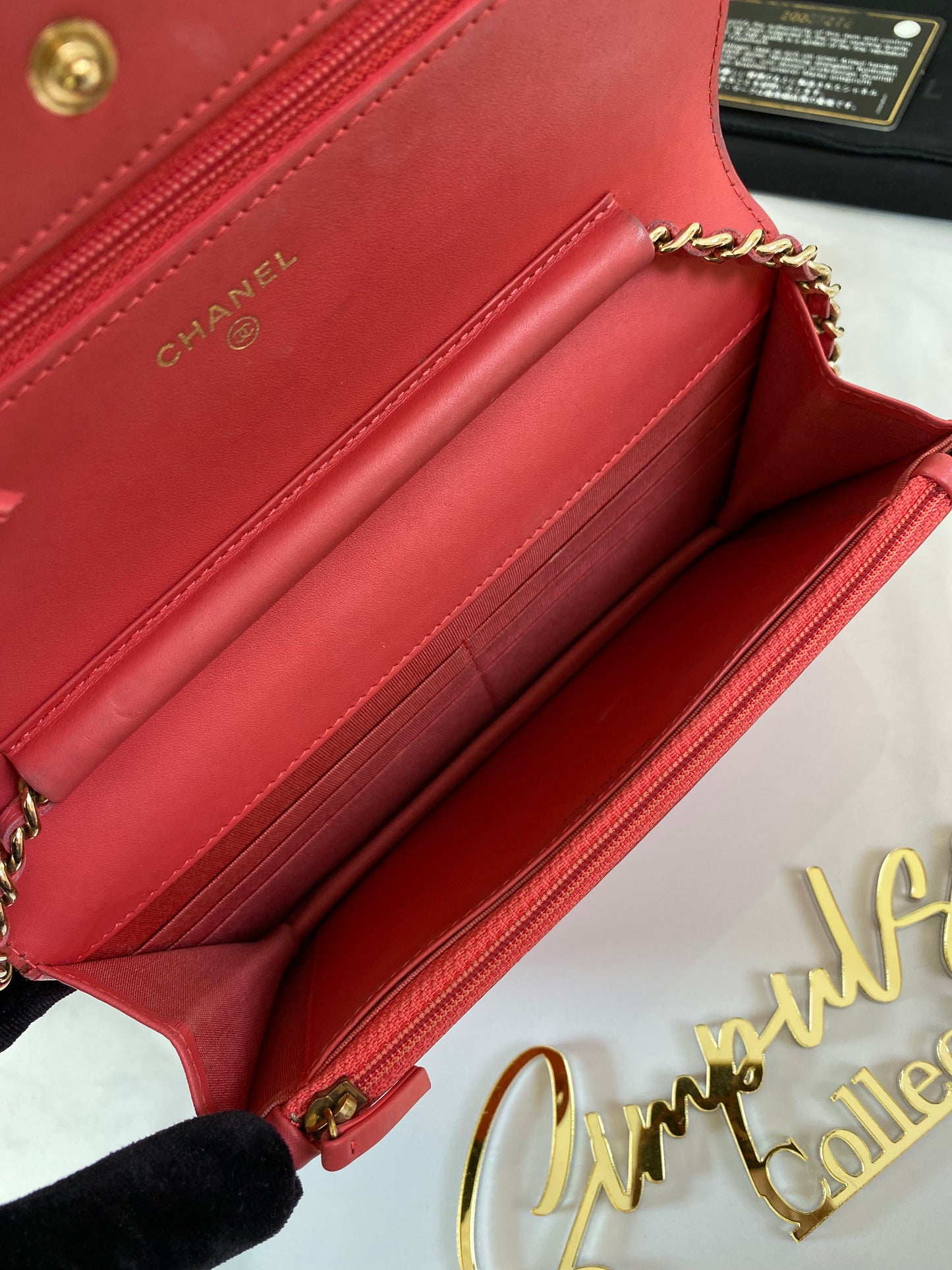 Chanel WOC Pink GHW