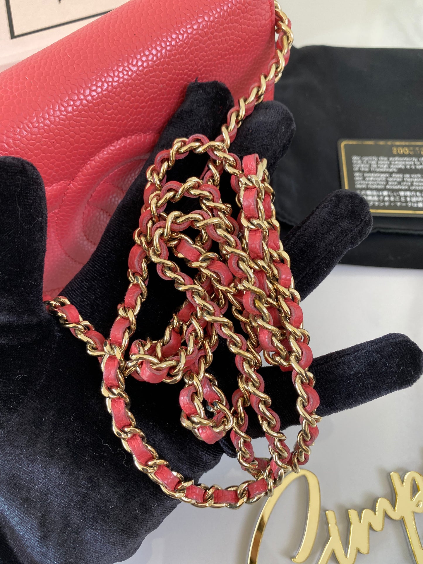 Chanel WOC Pink GHW
