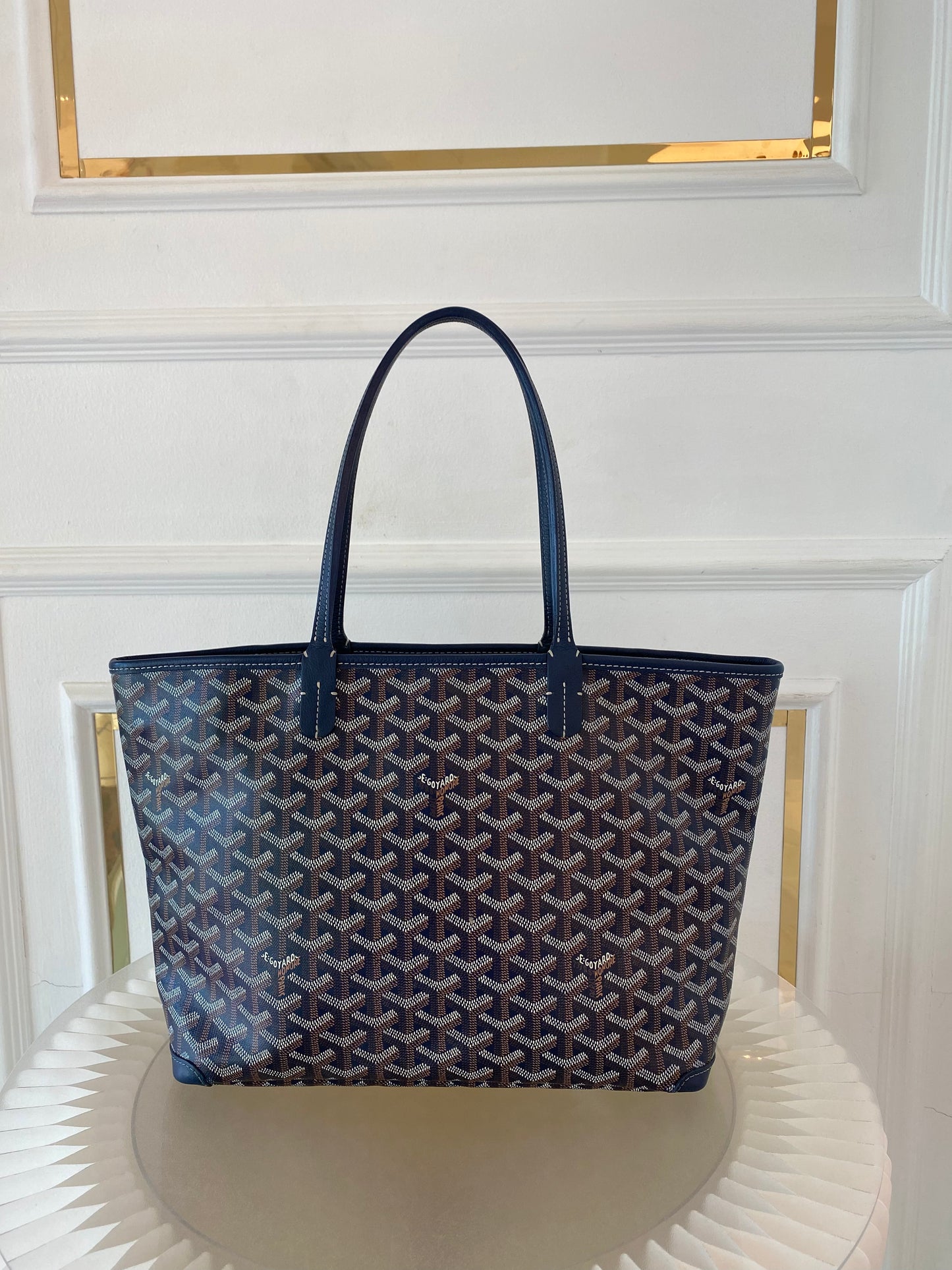 GOYARD Artois Blue Pm Size