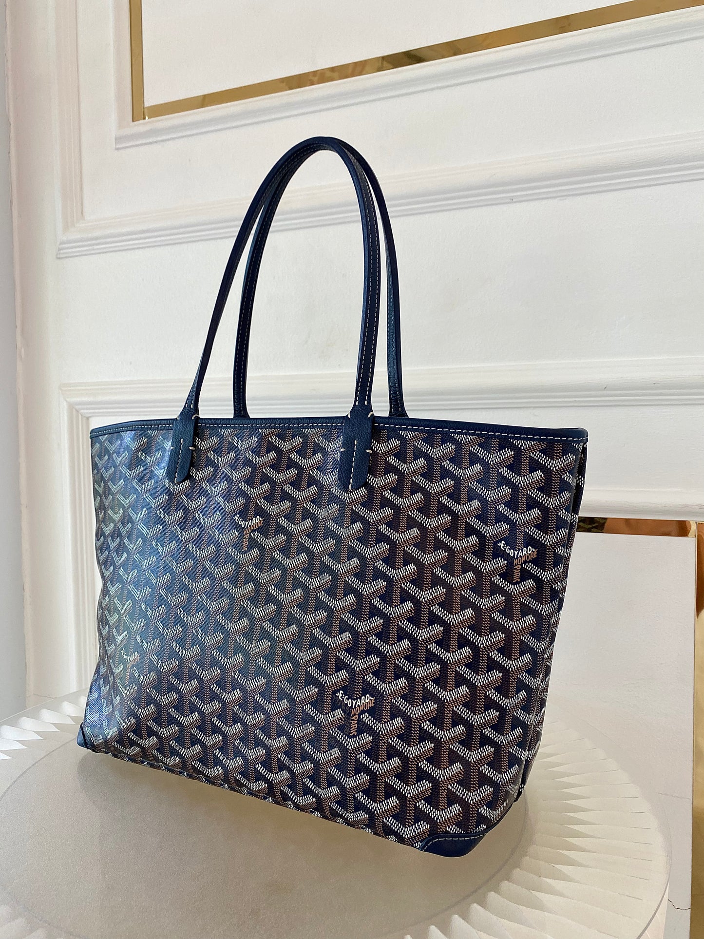 GOYARD Artois Blue Pm Size