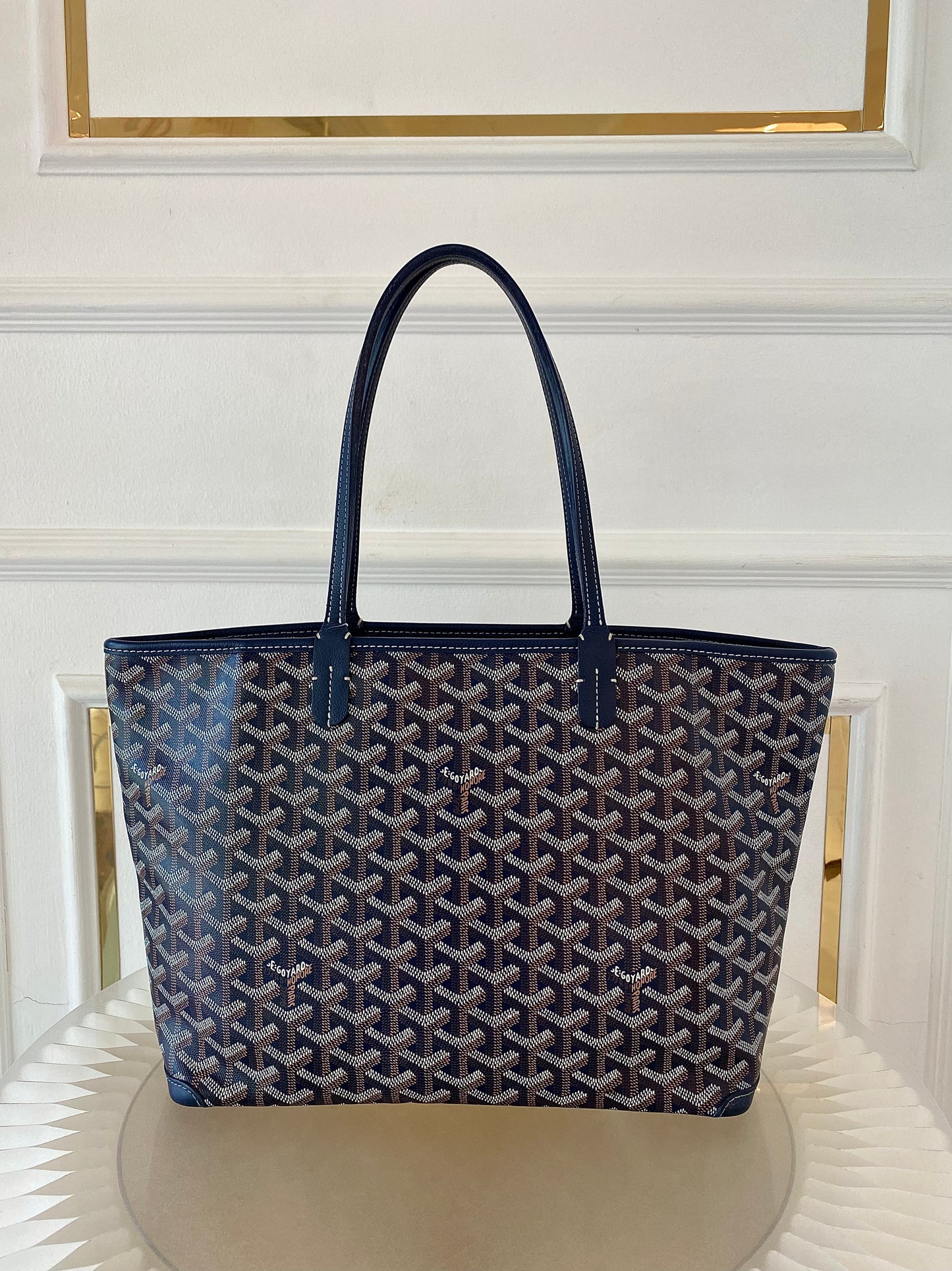 GOYARD Artois Blue Pm Size