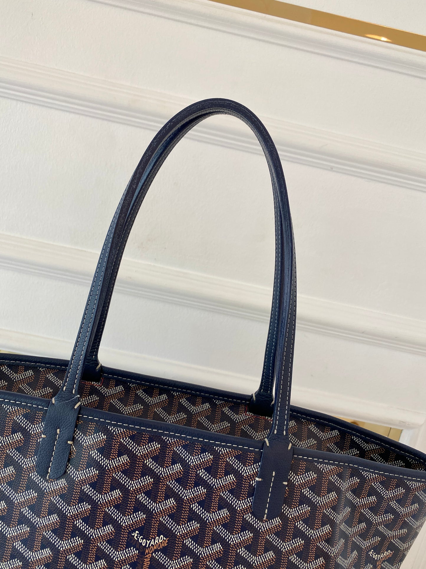 GOYARD Artois Blue Pm Size