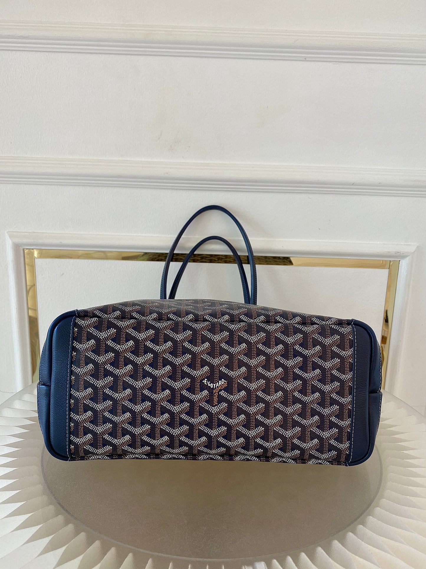 GOYARD Artois Blue Pm Size