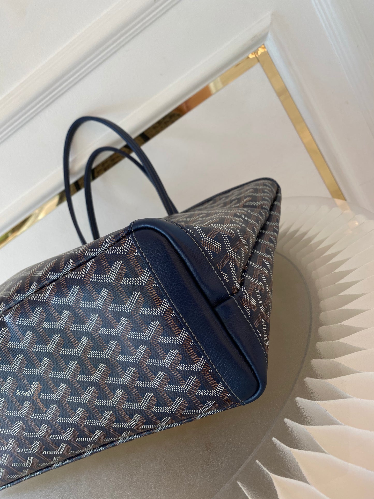 GOYARD Artois Blue Pm Size