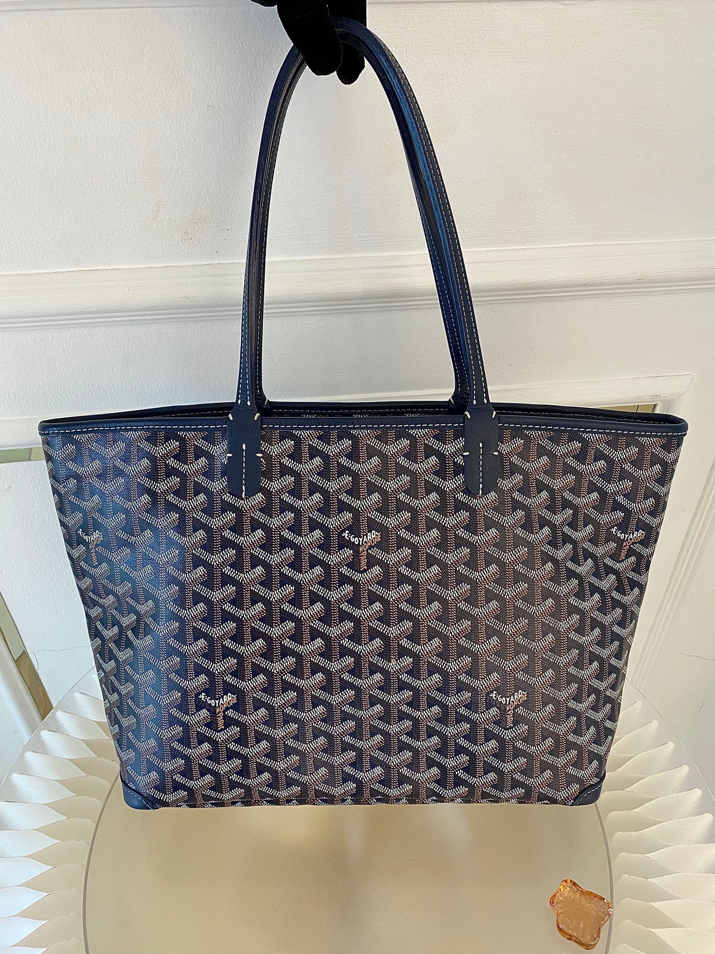 GOYARD Artois Blue Pm Size