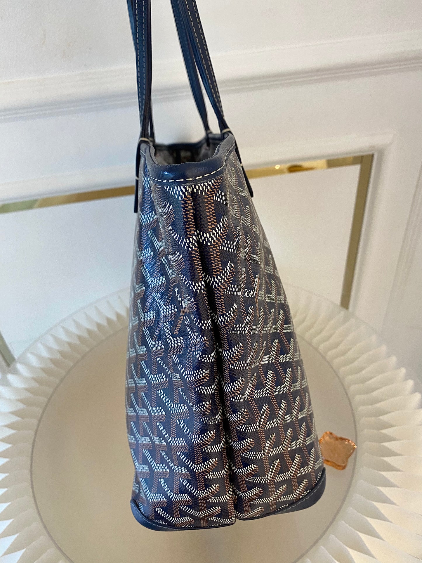 GOYARD Artois Blue Pm Size