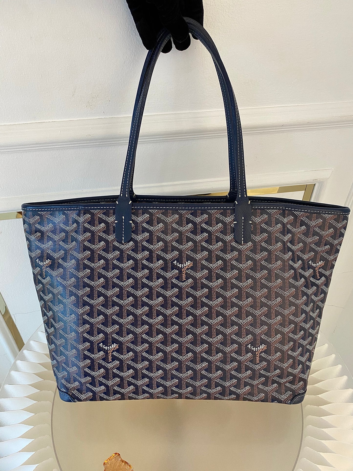 GOYARD Artois Blue Pm Size