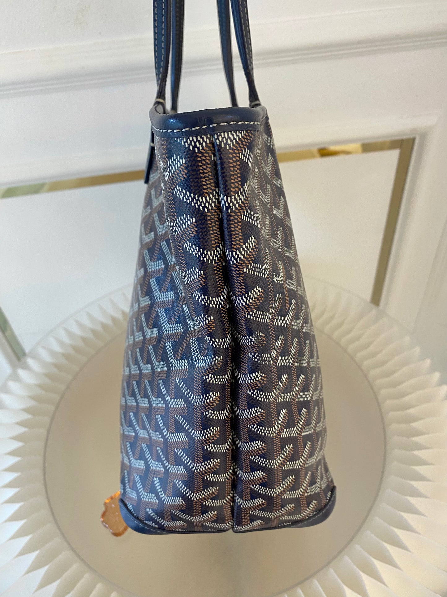 GOYARD Artois Blue Pm Size