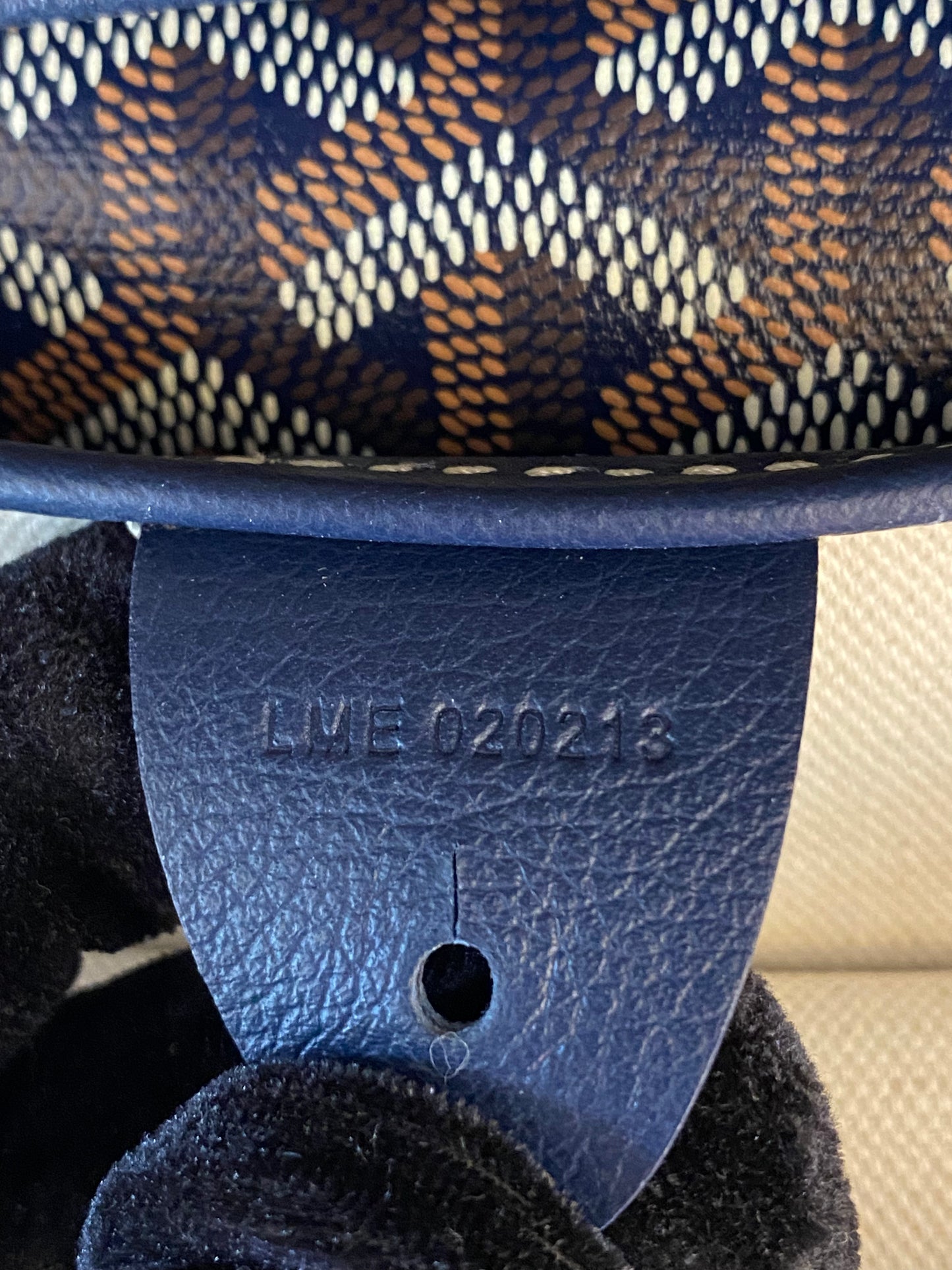 GOYARD Artois Blue Pm Size