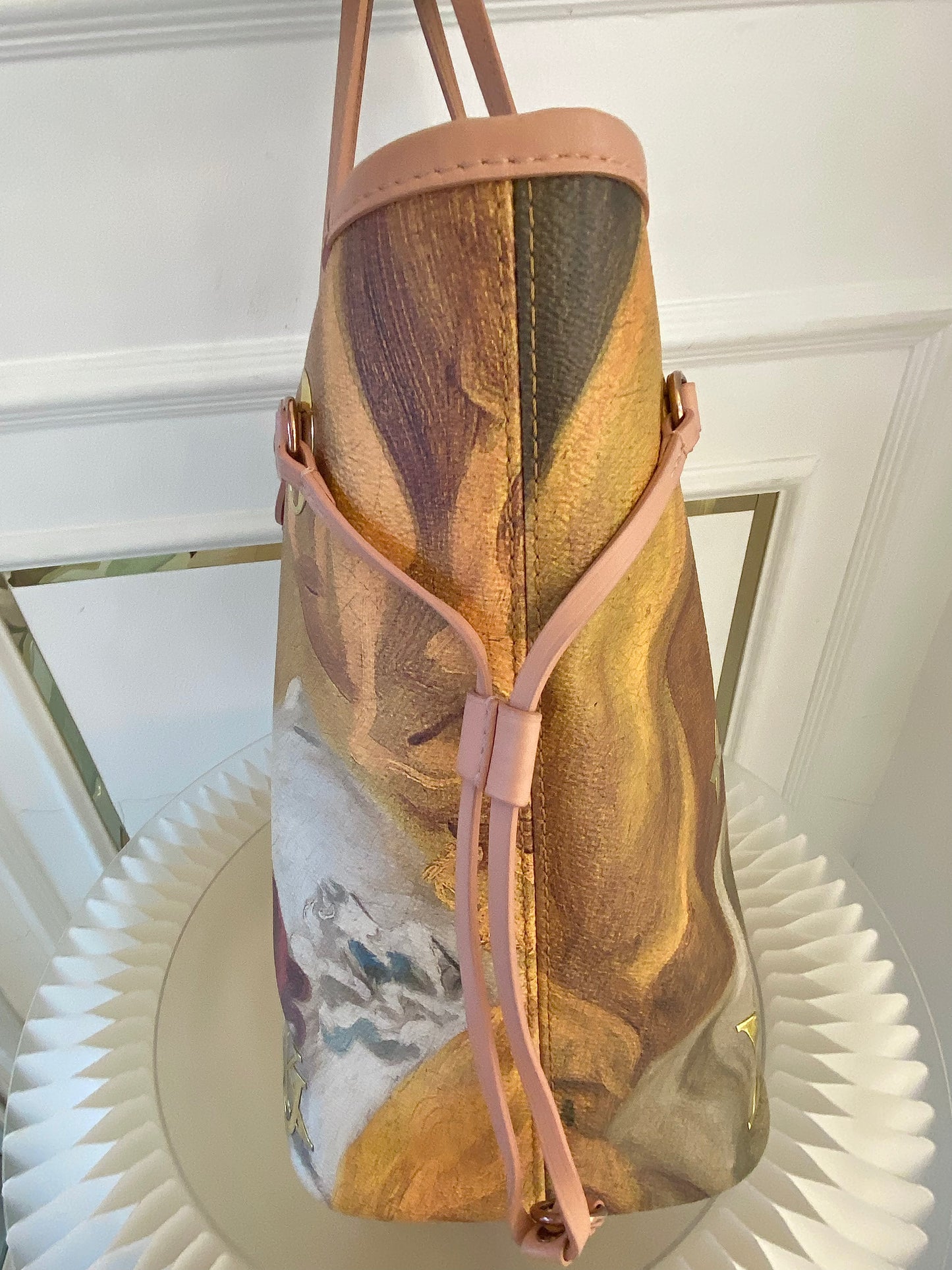 LOUIS VUITTON Limited Edition Jeff Koons Fragonard Neverfull Mm Tote Bag