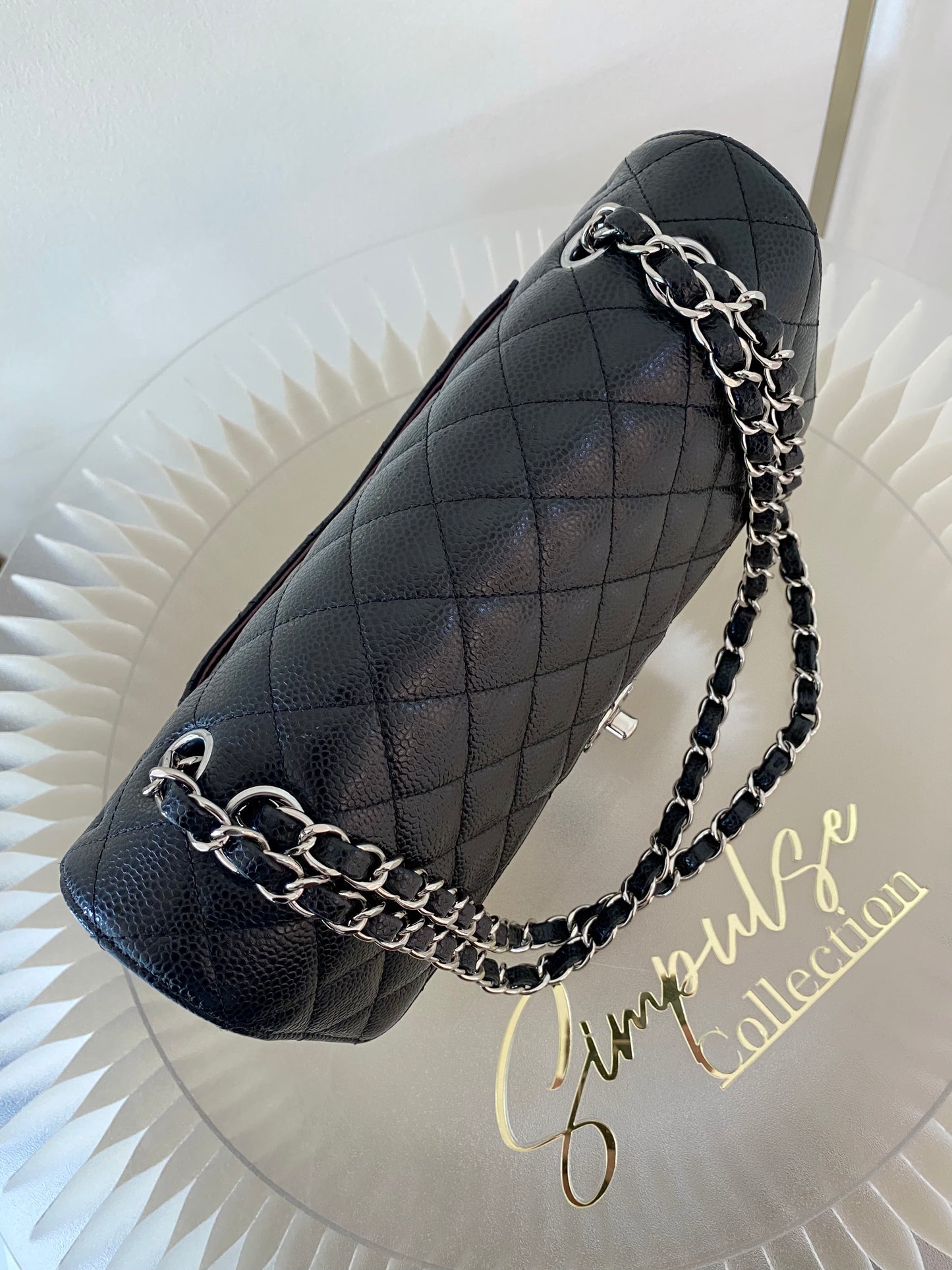 Chanel Medium Flap Caviar SHW