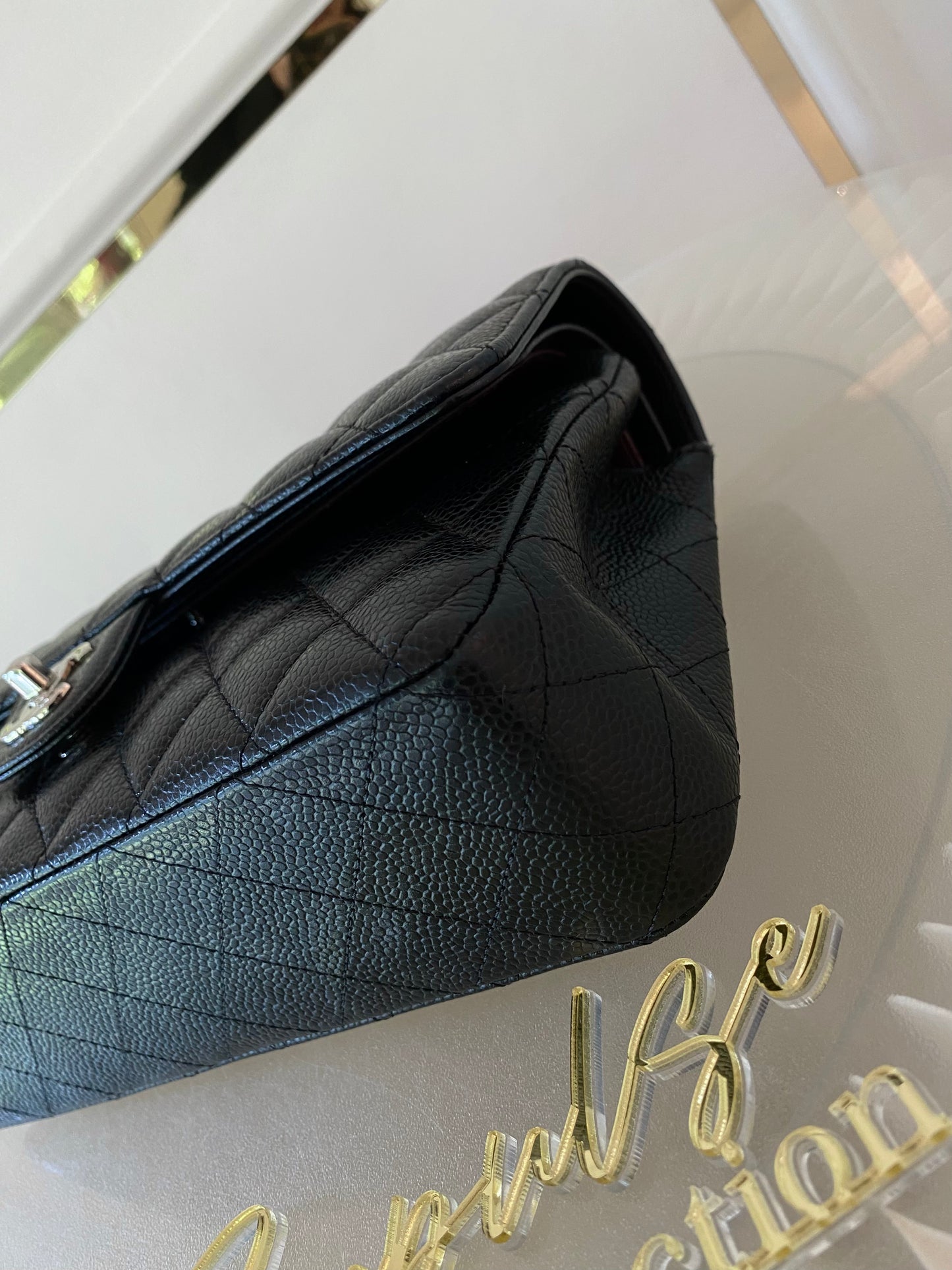 Chanel Medium Flap Caviar SHW