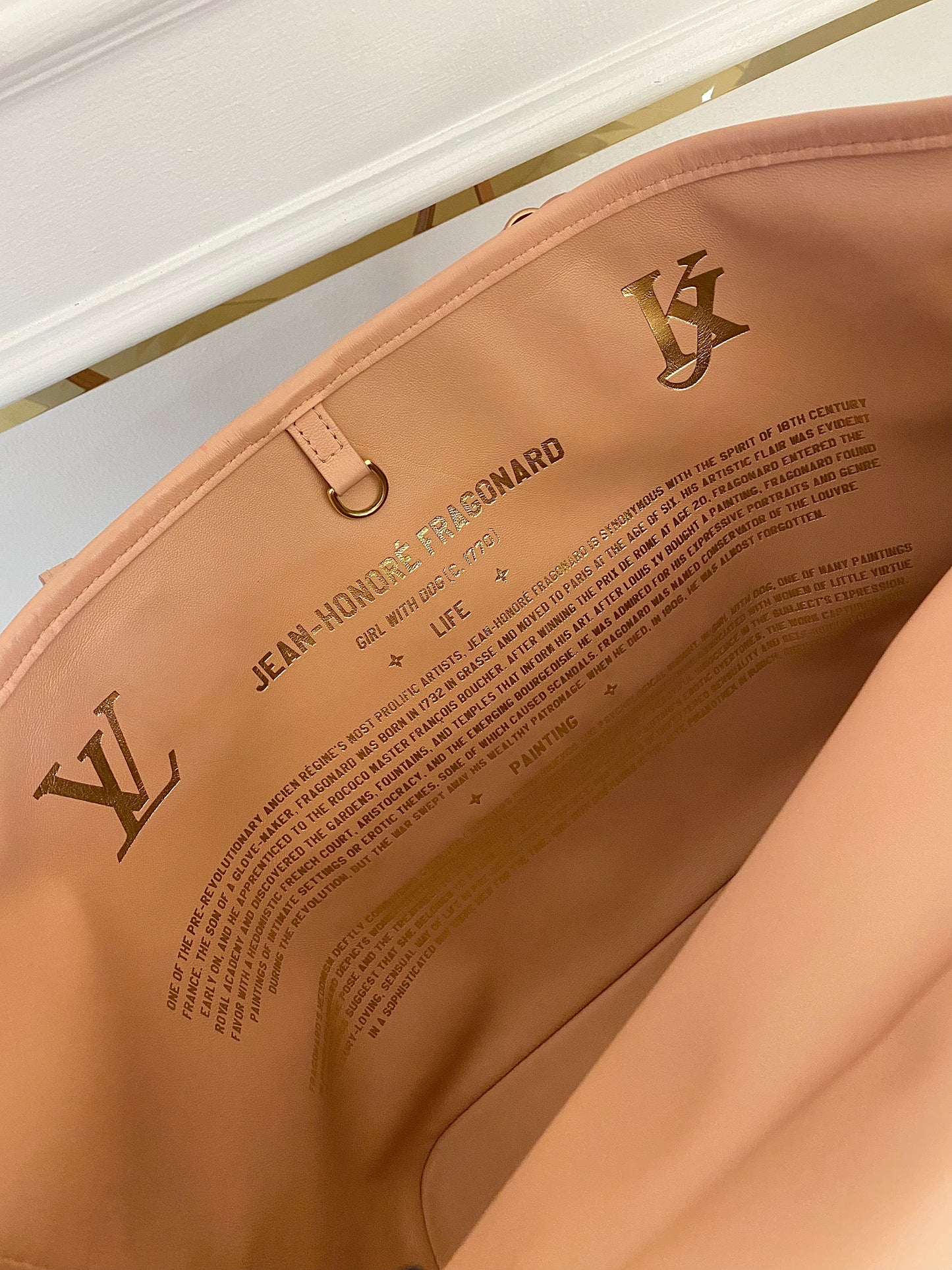 LOUIS VUITTON Limited Edition Jeff Koons Fragonard Neverfull Mm Tote Bag