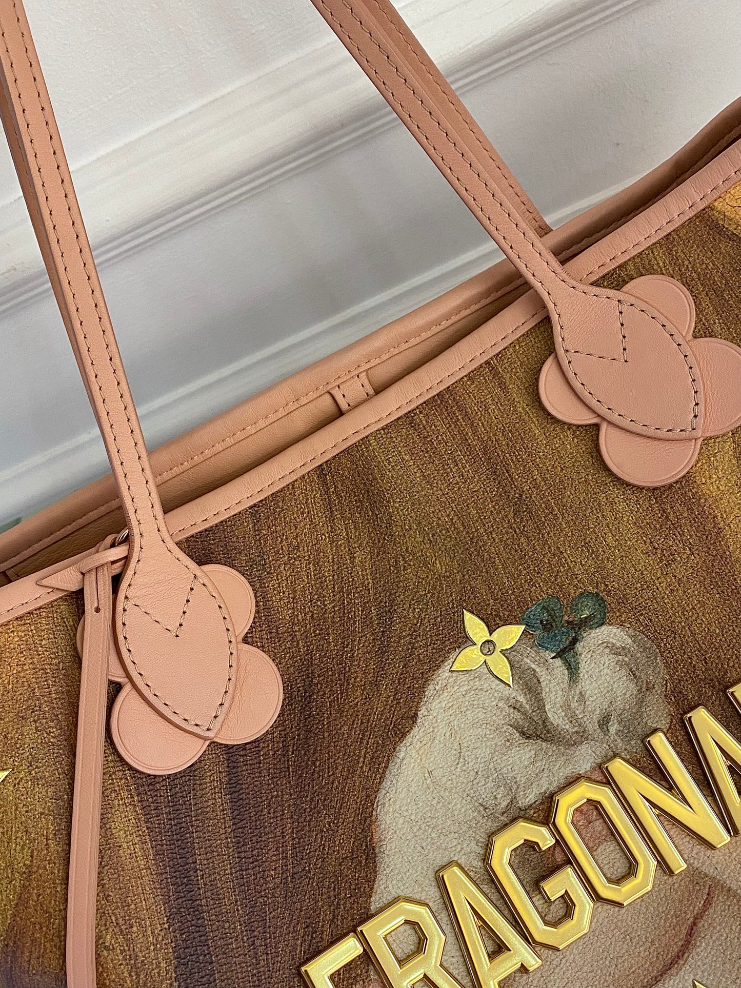 LOUIS VUITTON Limited Edition Jeff Koons Fragonard Neverfull Mm Tote Bag