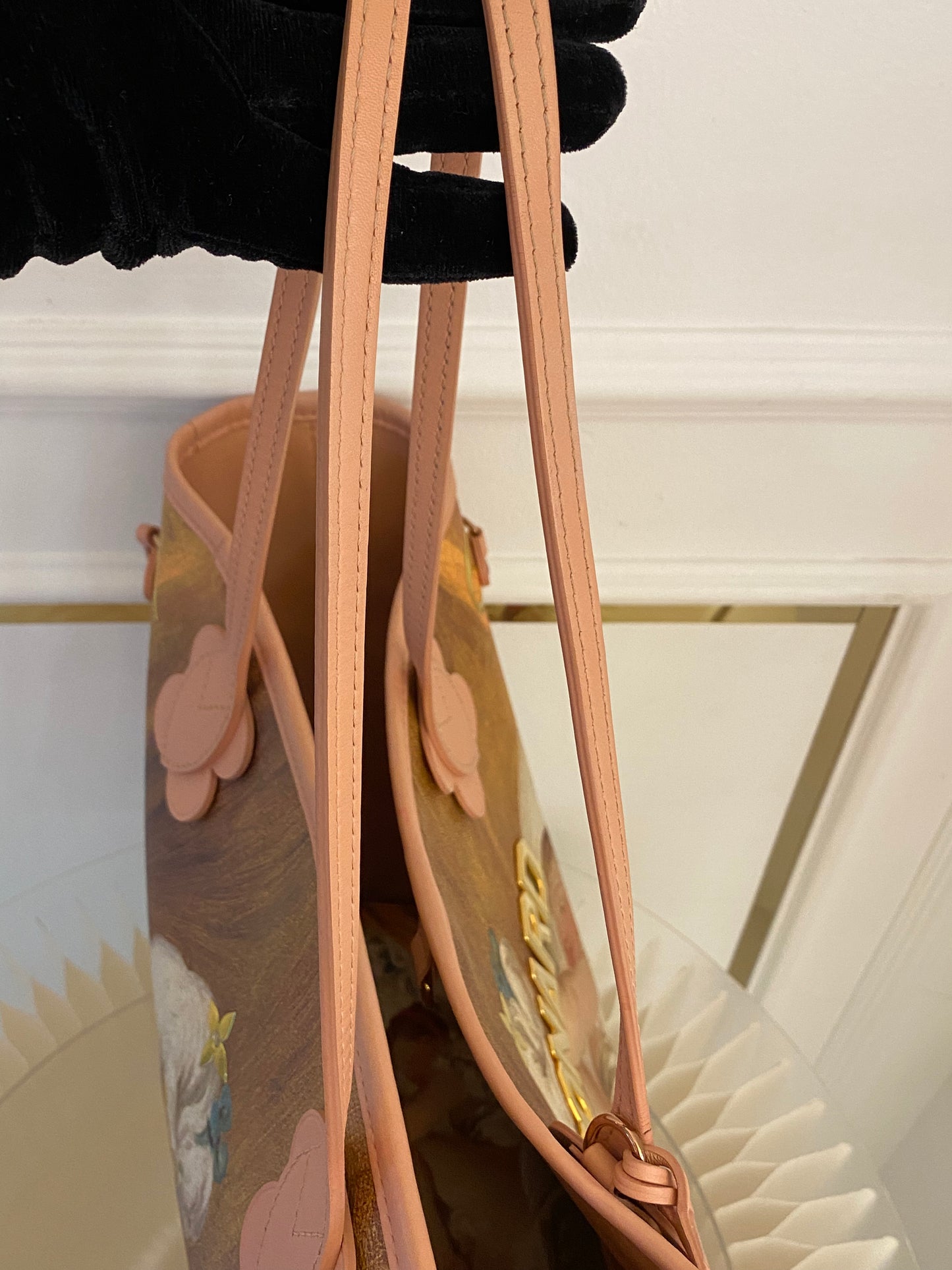 LOUIS VUITTON Limited Edition Jeff Koons Fragonard Neverfull Mm Tote Bag