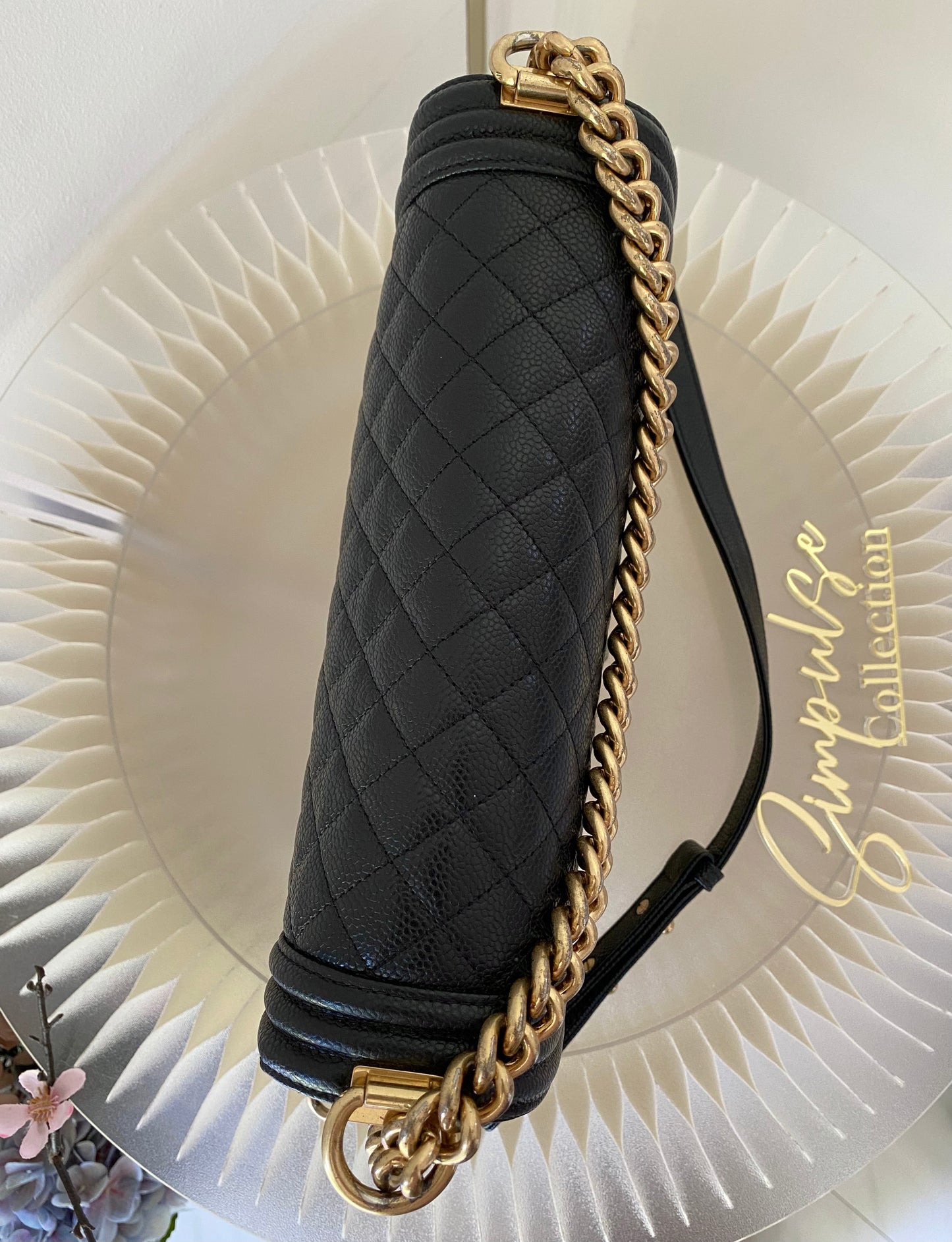 Chanel Leboy New Medium Caviar GHW