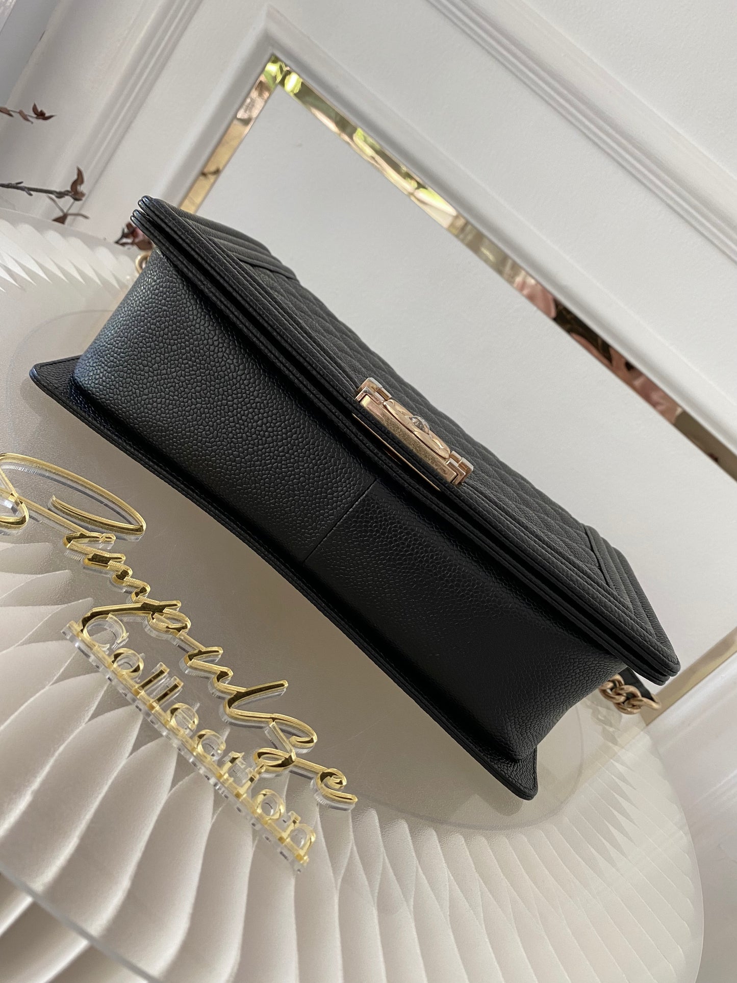 Chanel Leboy New Medium Caviar GHW