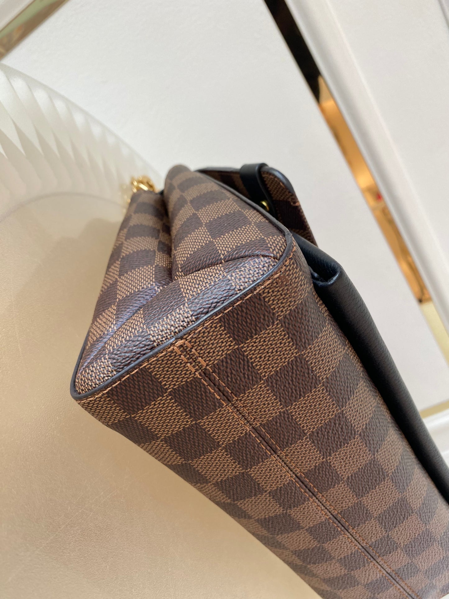LOUIS VUITTON Vavin Damier Ebene Pm Bag