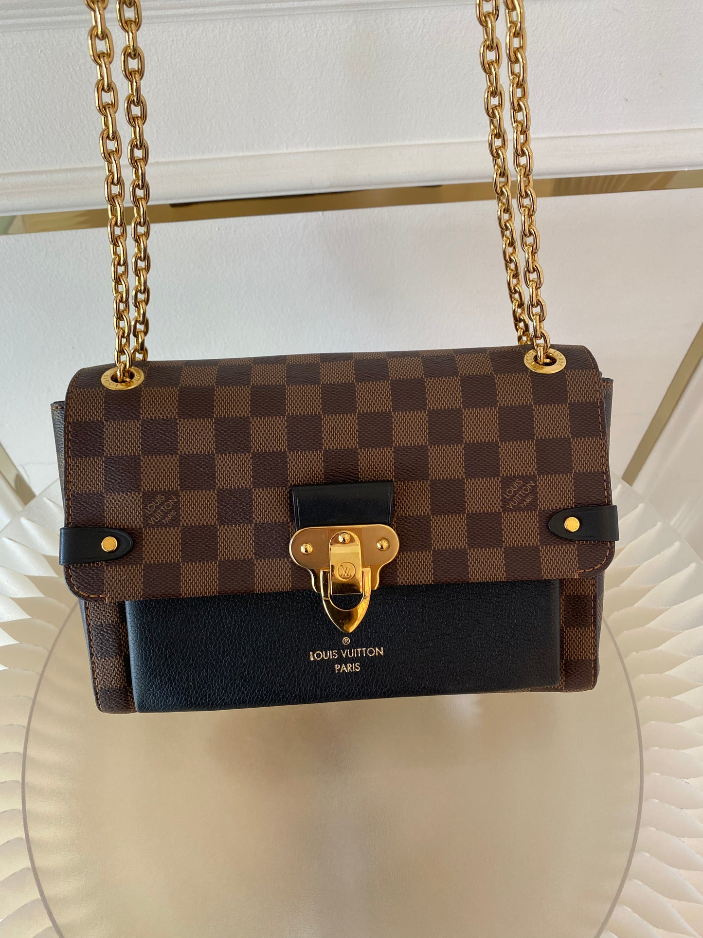 LOUIS VUITTON Vavin Damier Ebene Pm Bag