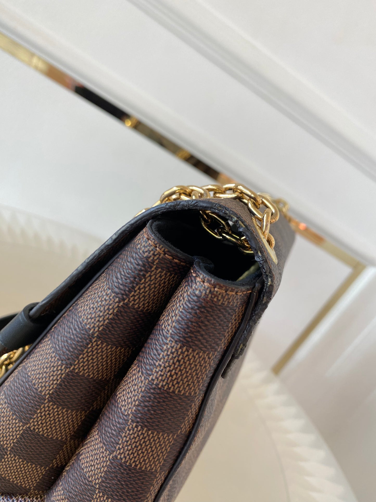LOUIS VUITTON Vavin Damier Ebene Pm Bag