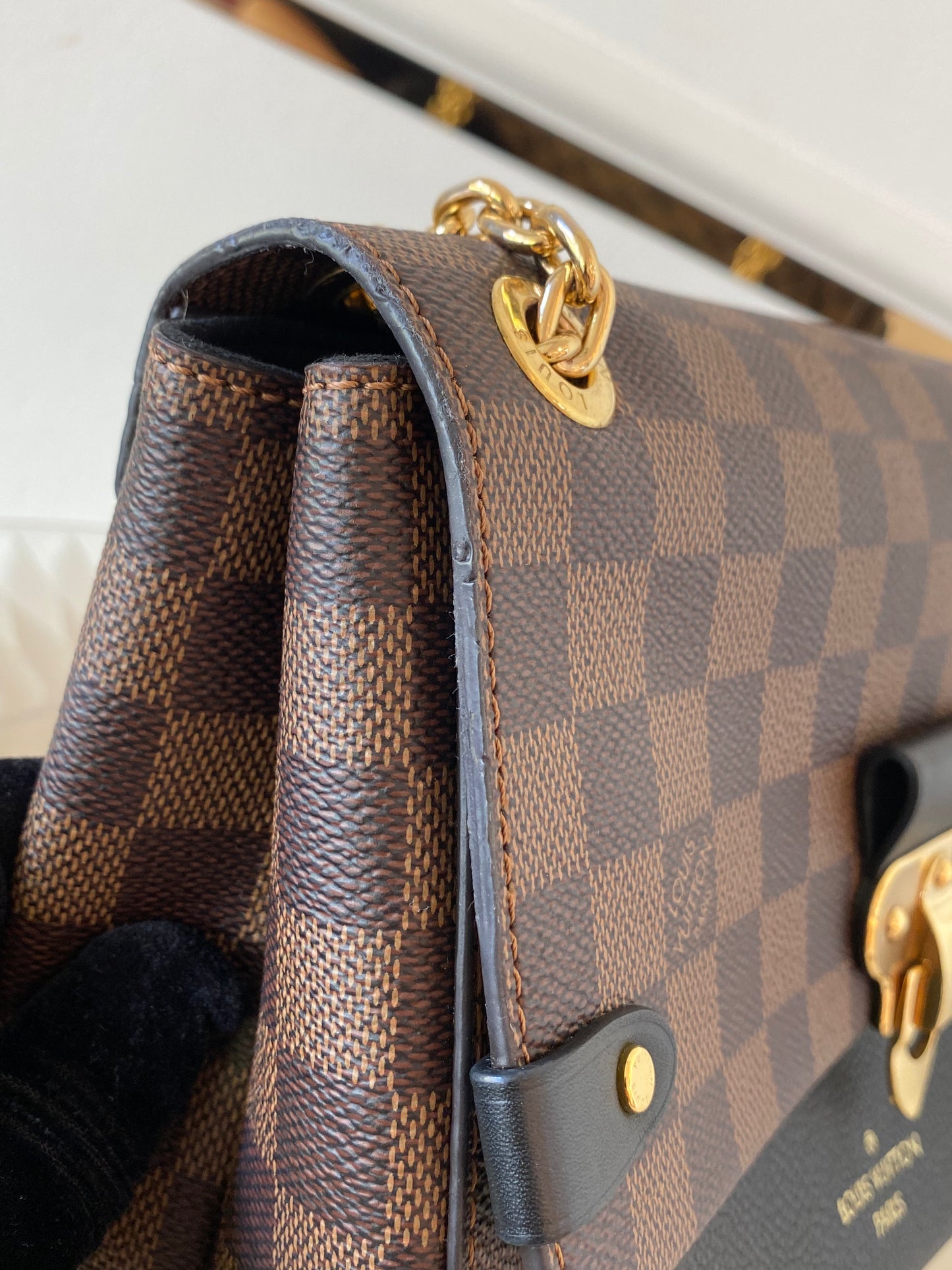 LOUIS VUITTON Vavin Damier Ebene Pm Bag