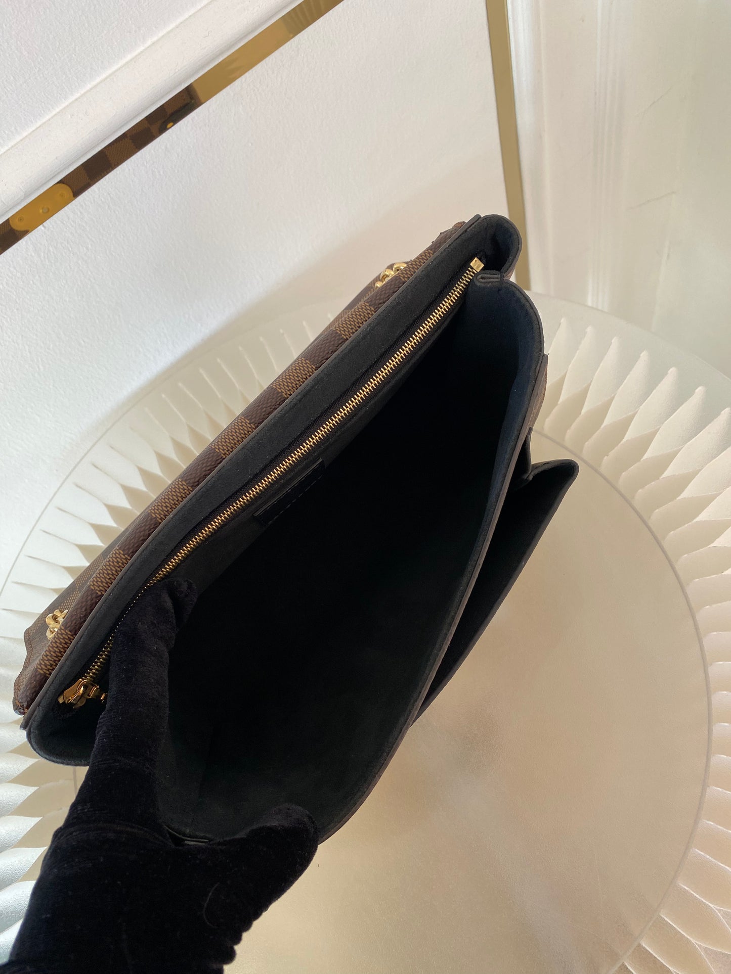 LOUIS VUITTON Vavin Damier Ebene Pm Bag