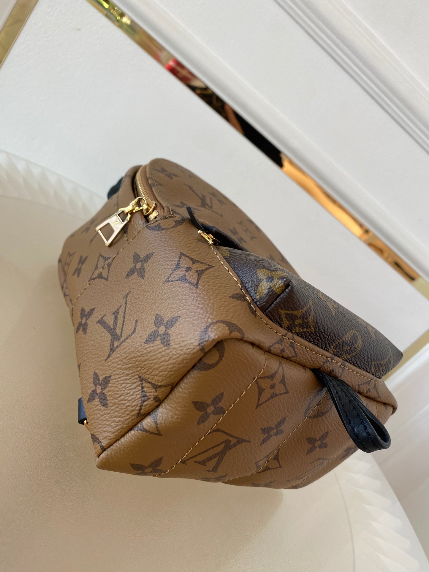 LOUIS VUITTON Mini Palmspring Mono Reverse Mini Backpack