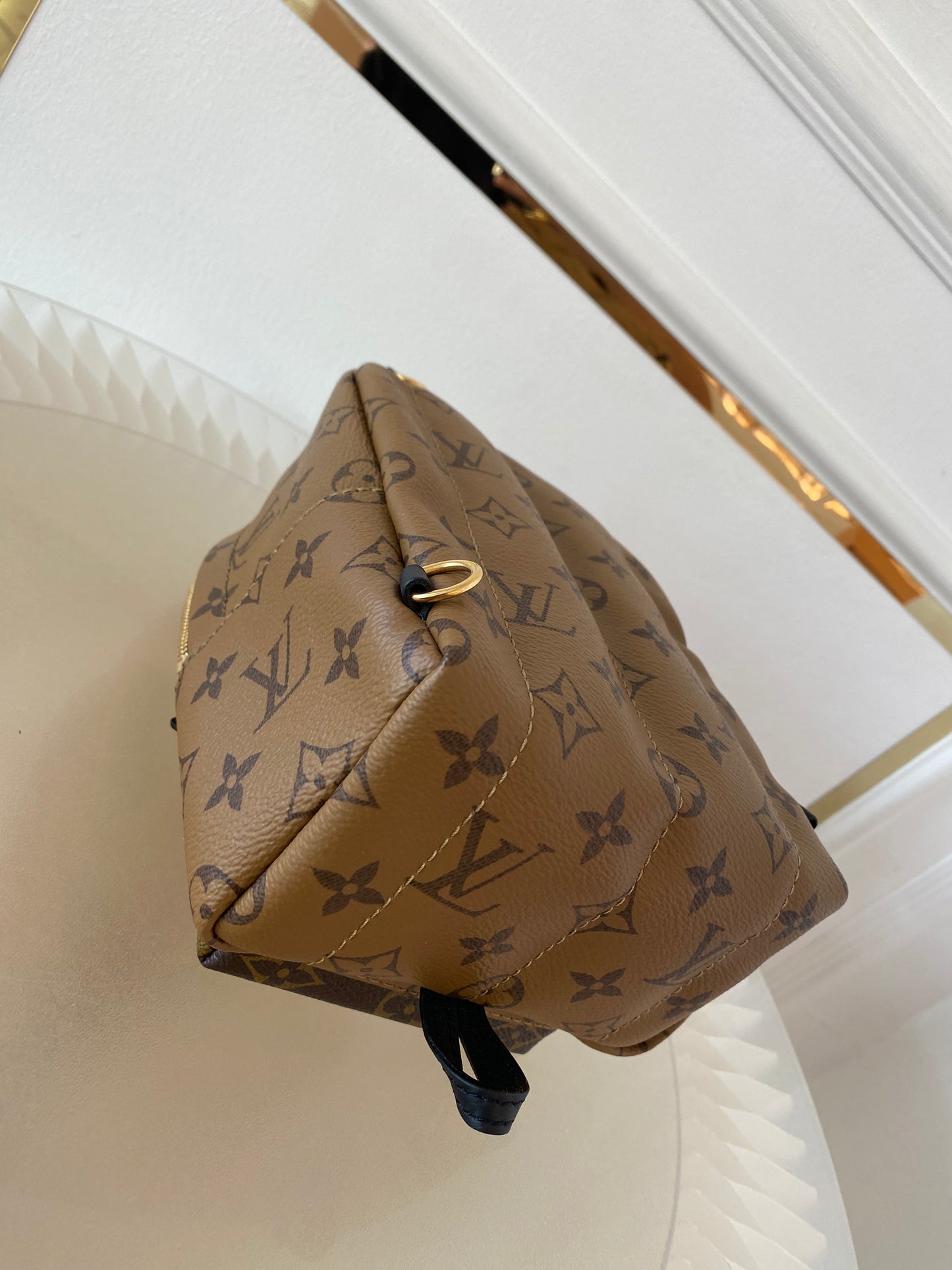 LOUIS VUITTON Mini Palmspring Mono Reverse Mini Backpack