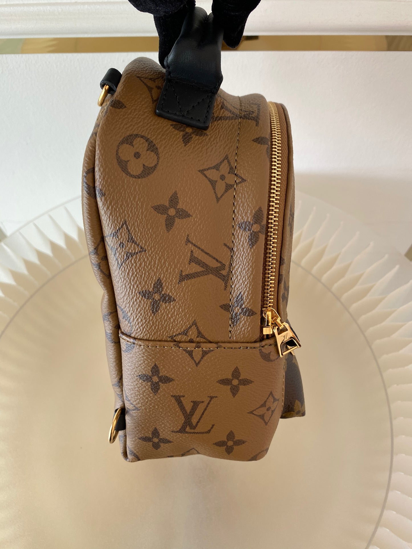 LOUIS VUITTON Mini Palmspring Mono Reverse Mini Backpack