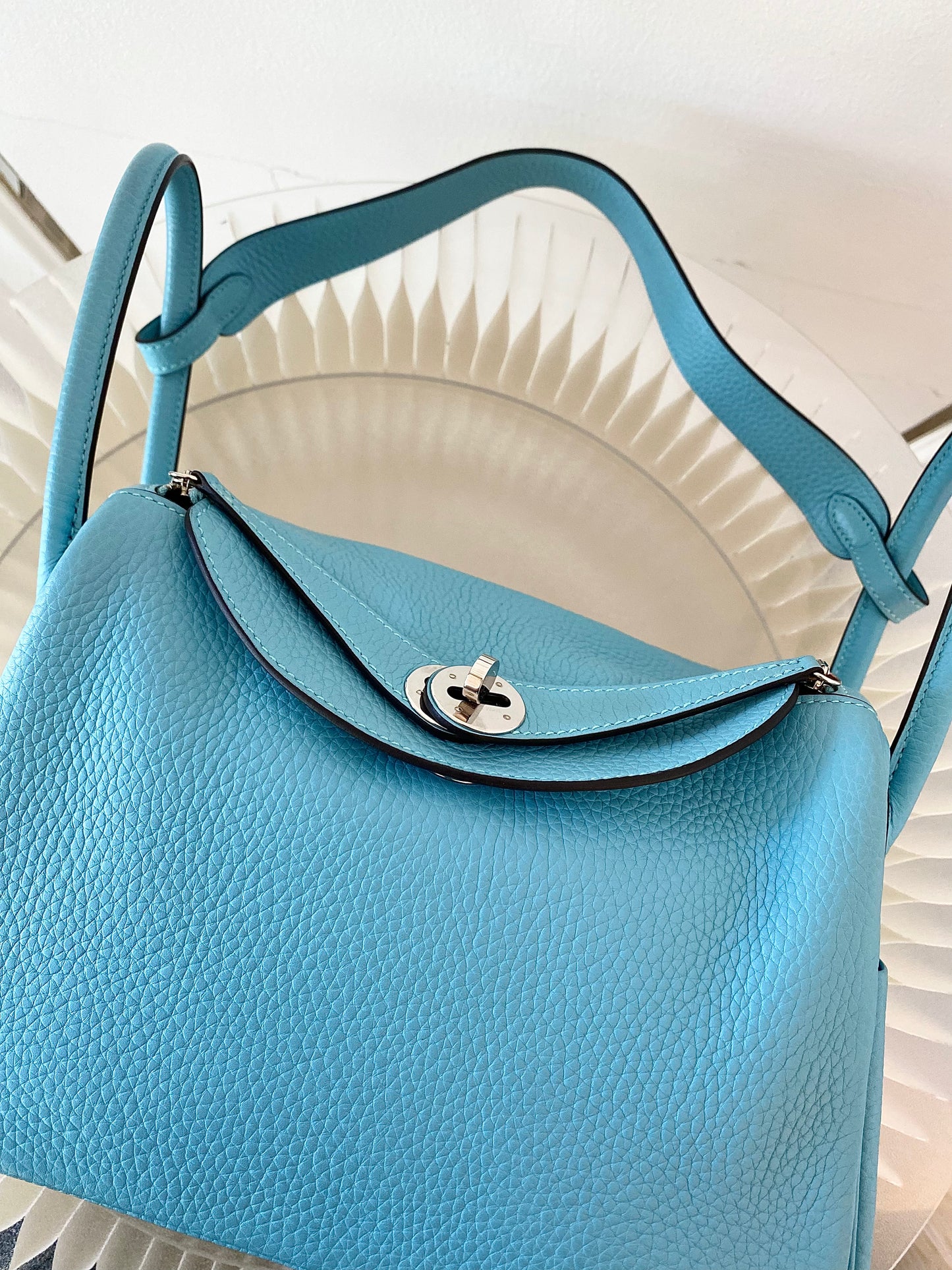 HERMES Lindy 26 Tiffany Blue