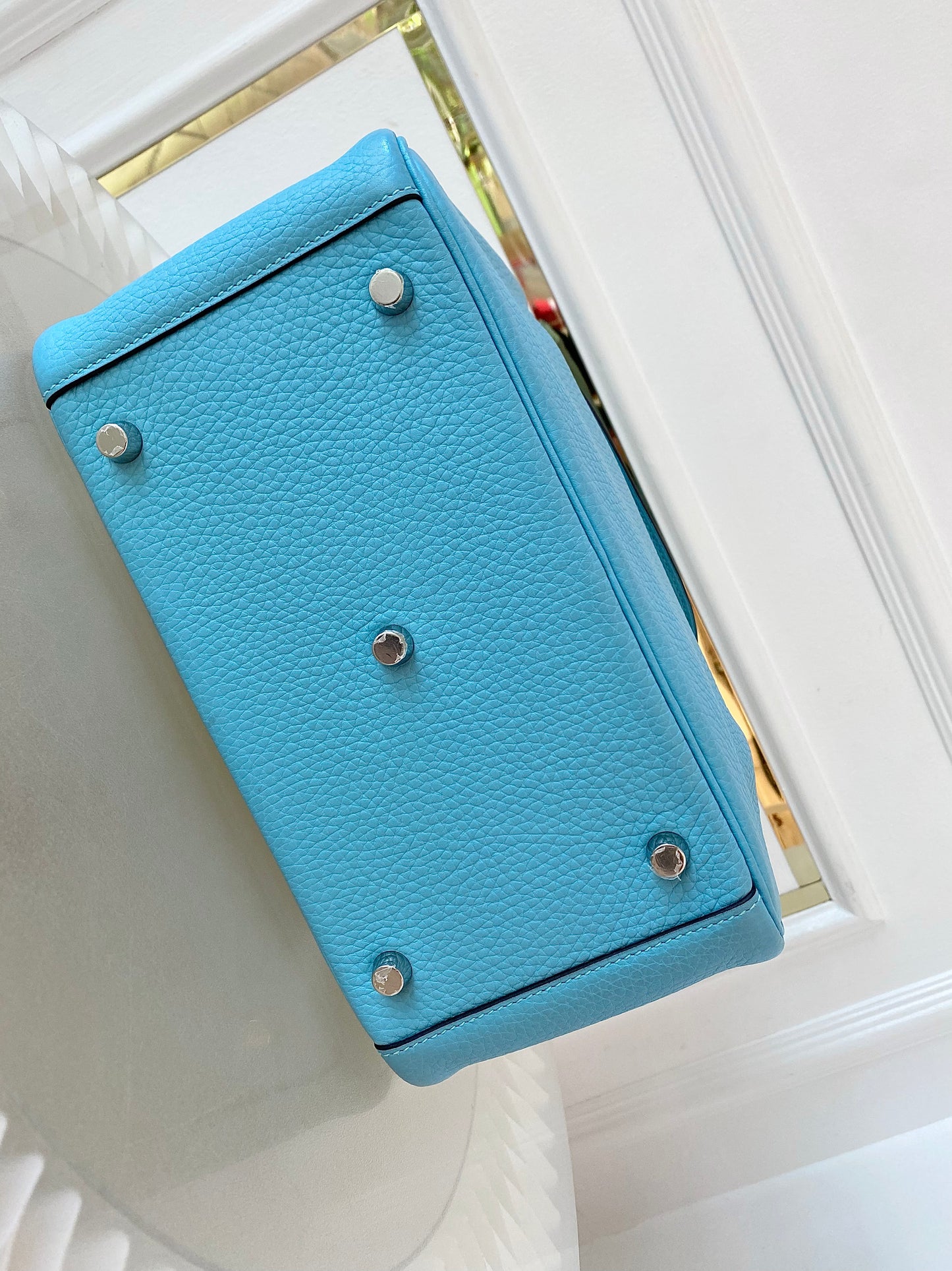 HERMES Lindy 26 Tiffany Blue