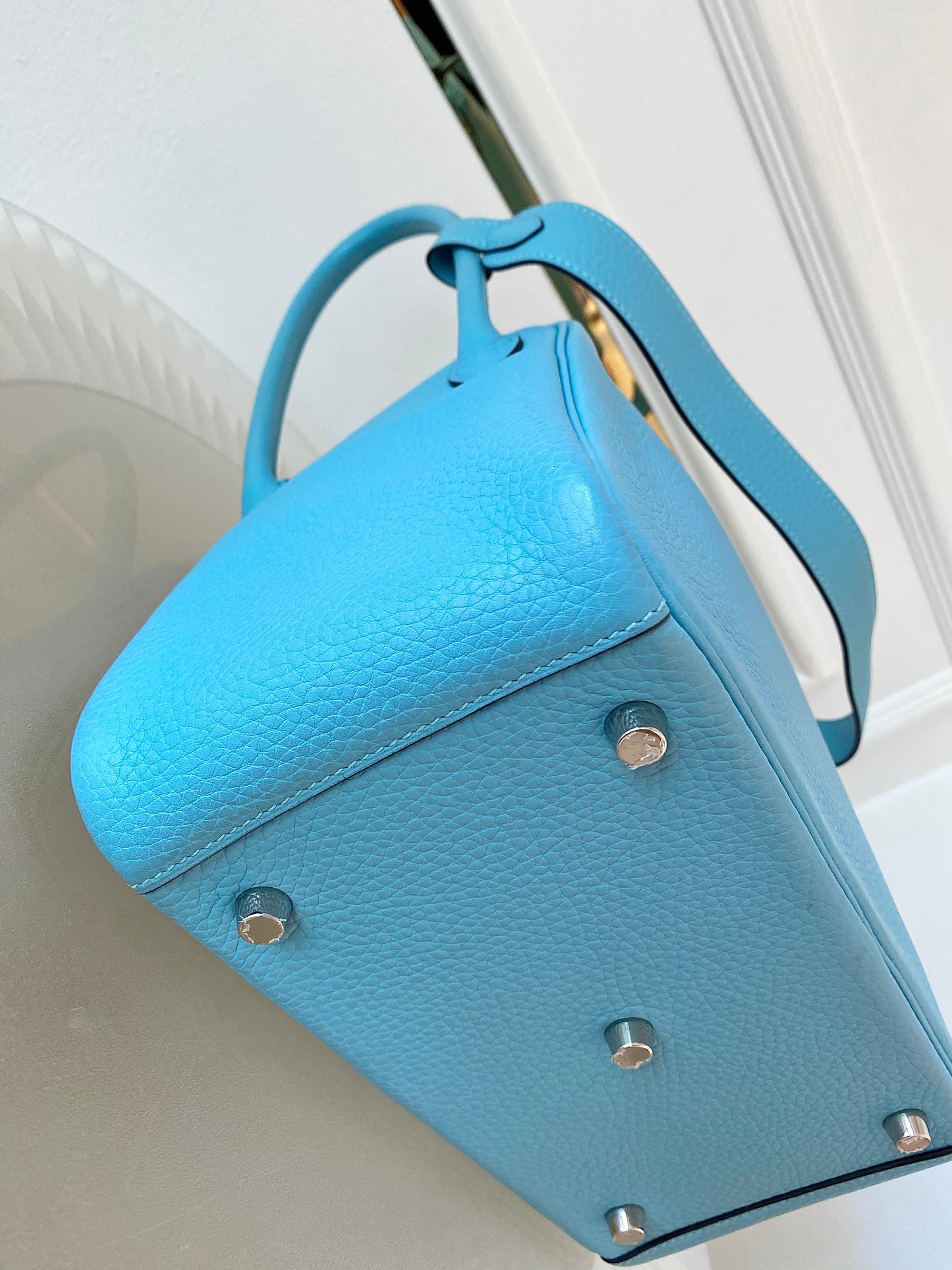 HERMES Lindy 26 Tiffany Blue