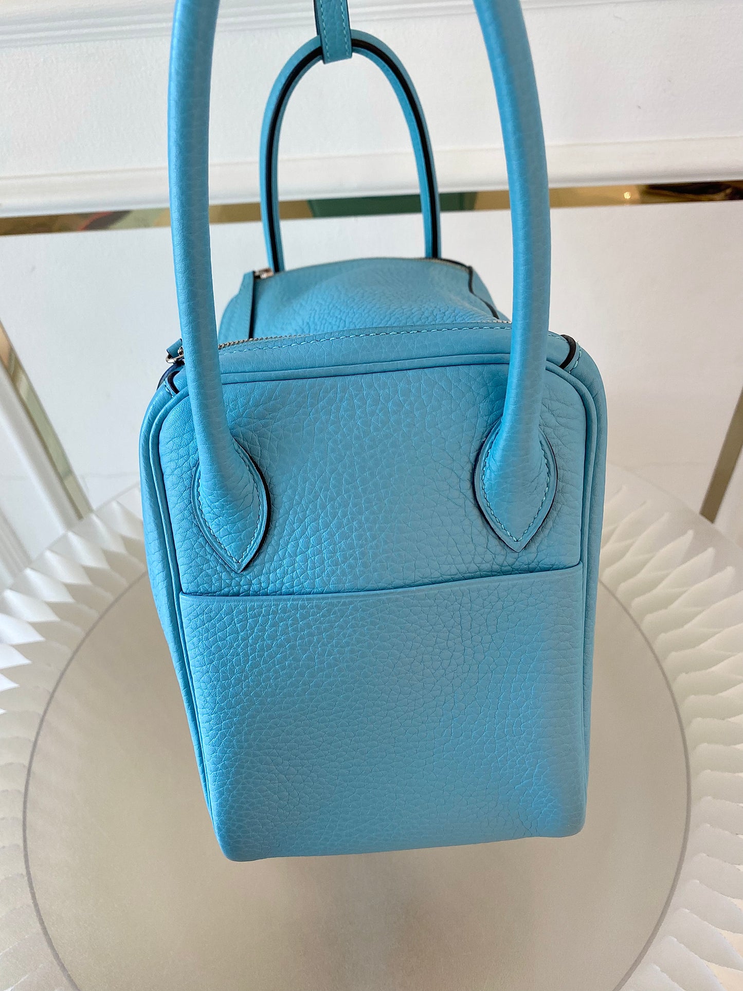 HERMES Lindy 26 Tiffany Blue
