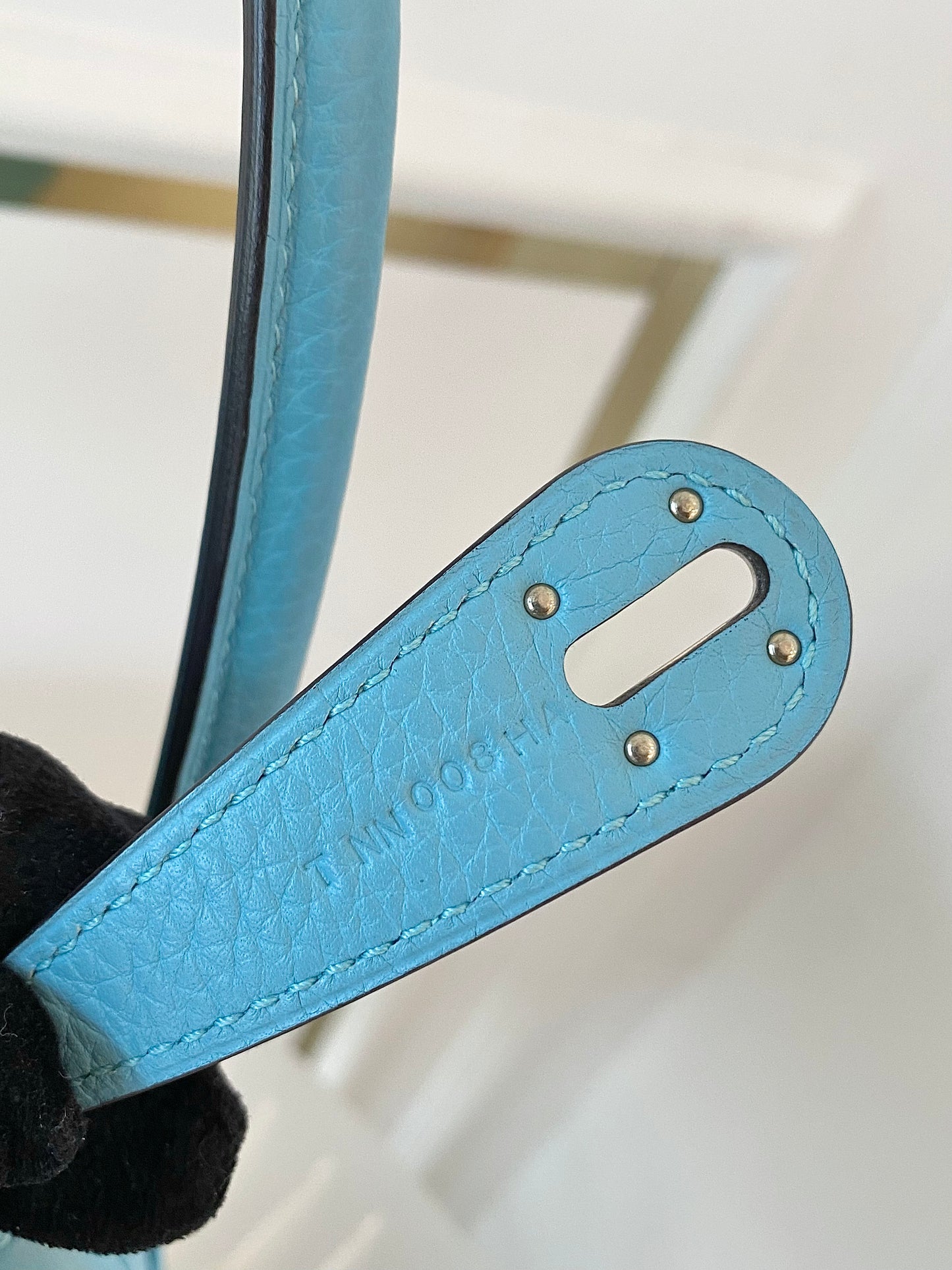 HERMES Lindy 26 Tiffany Blue