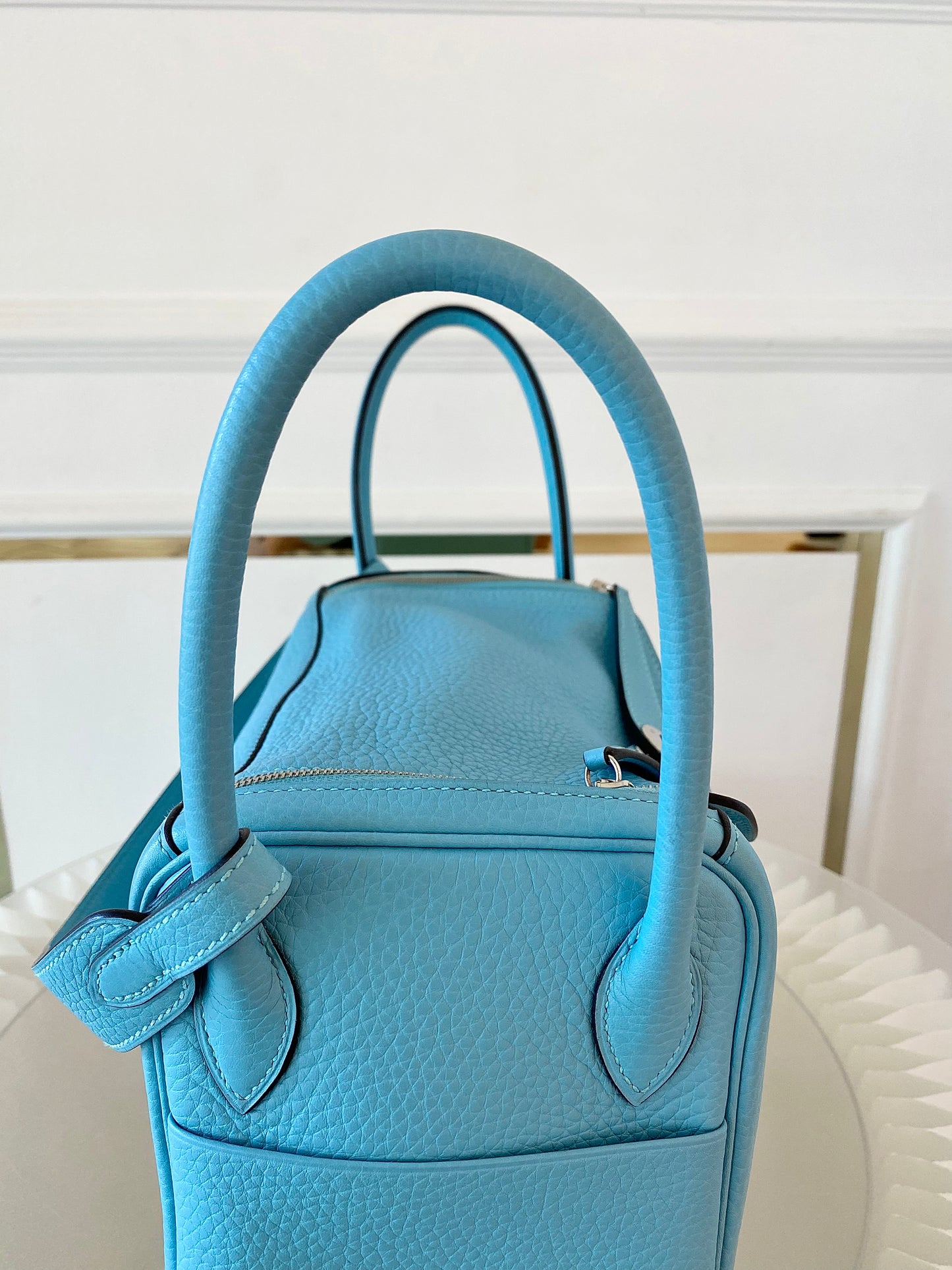 HERMES Lindy 26 Tiffany Blue