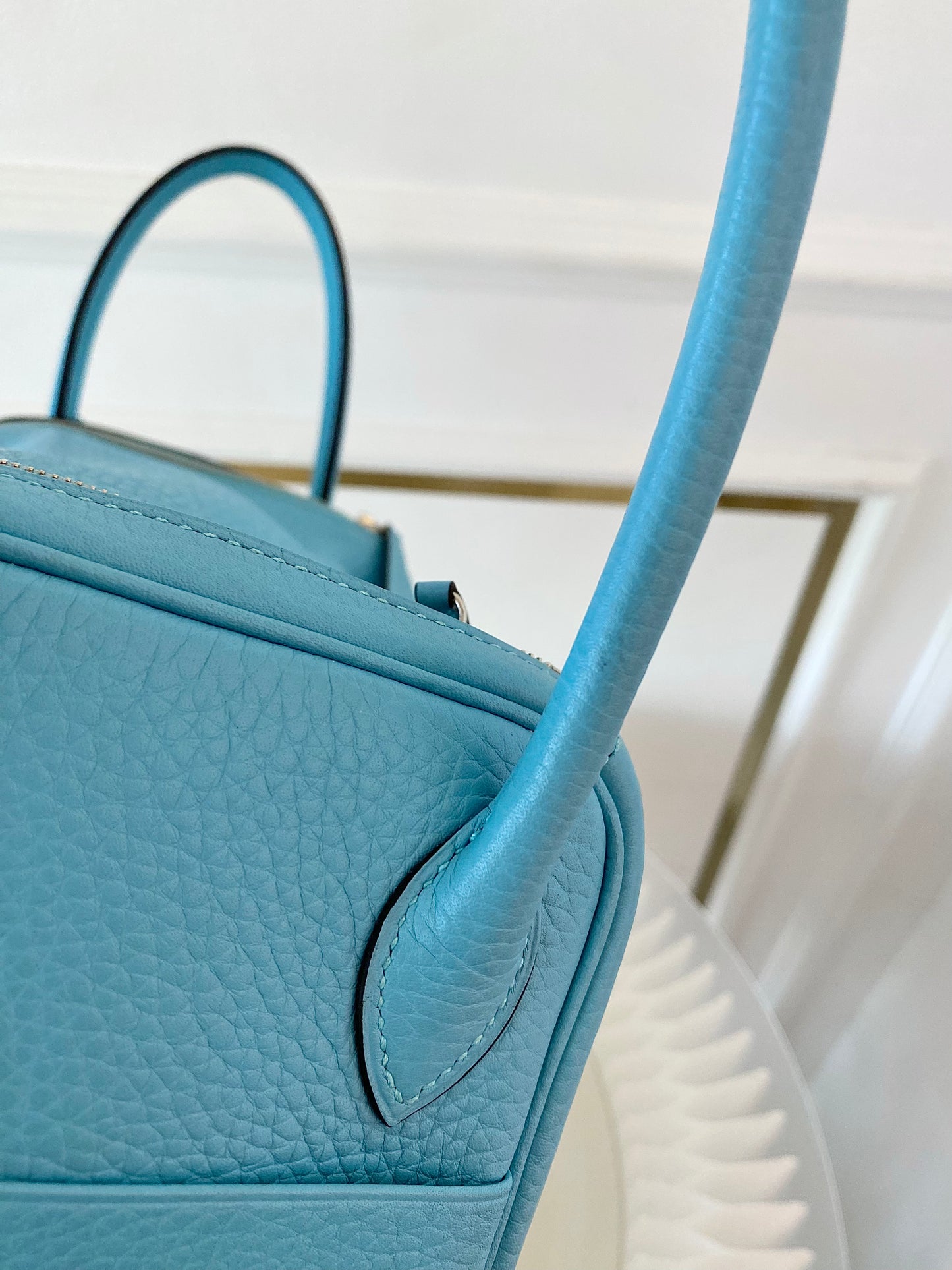 HERMES Lindy 26 Tiffany Blue